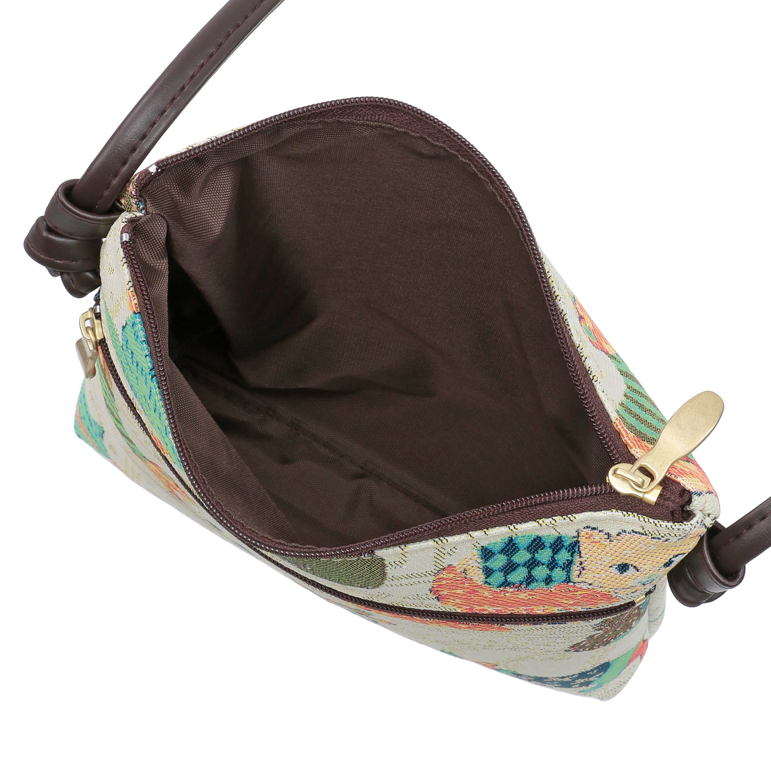 シャルポ ネコ柄ポシェット - 画像4