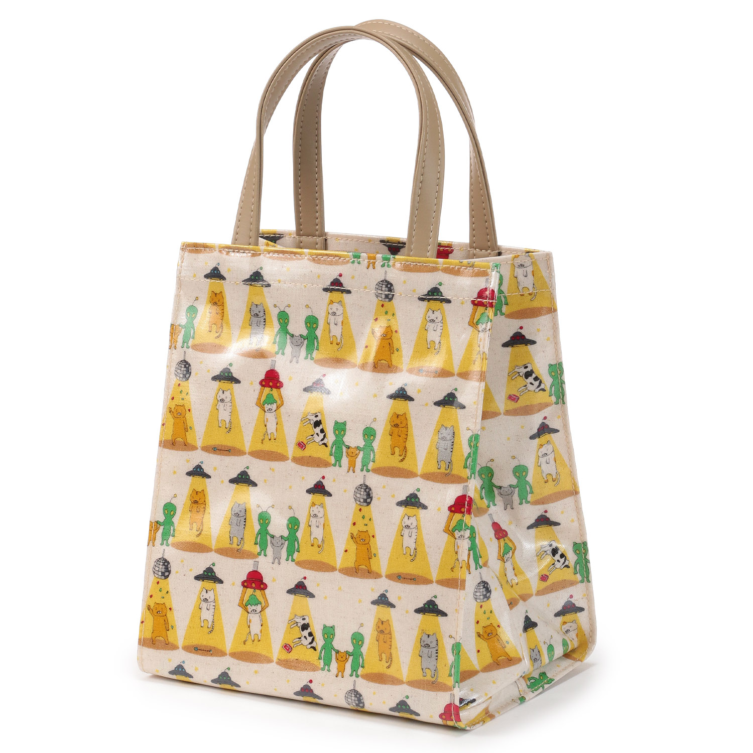 さらわれ猫コーティングミニ手提げ - 画像3