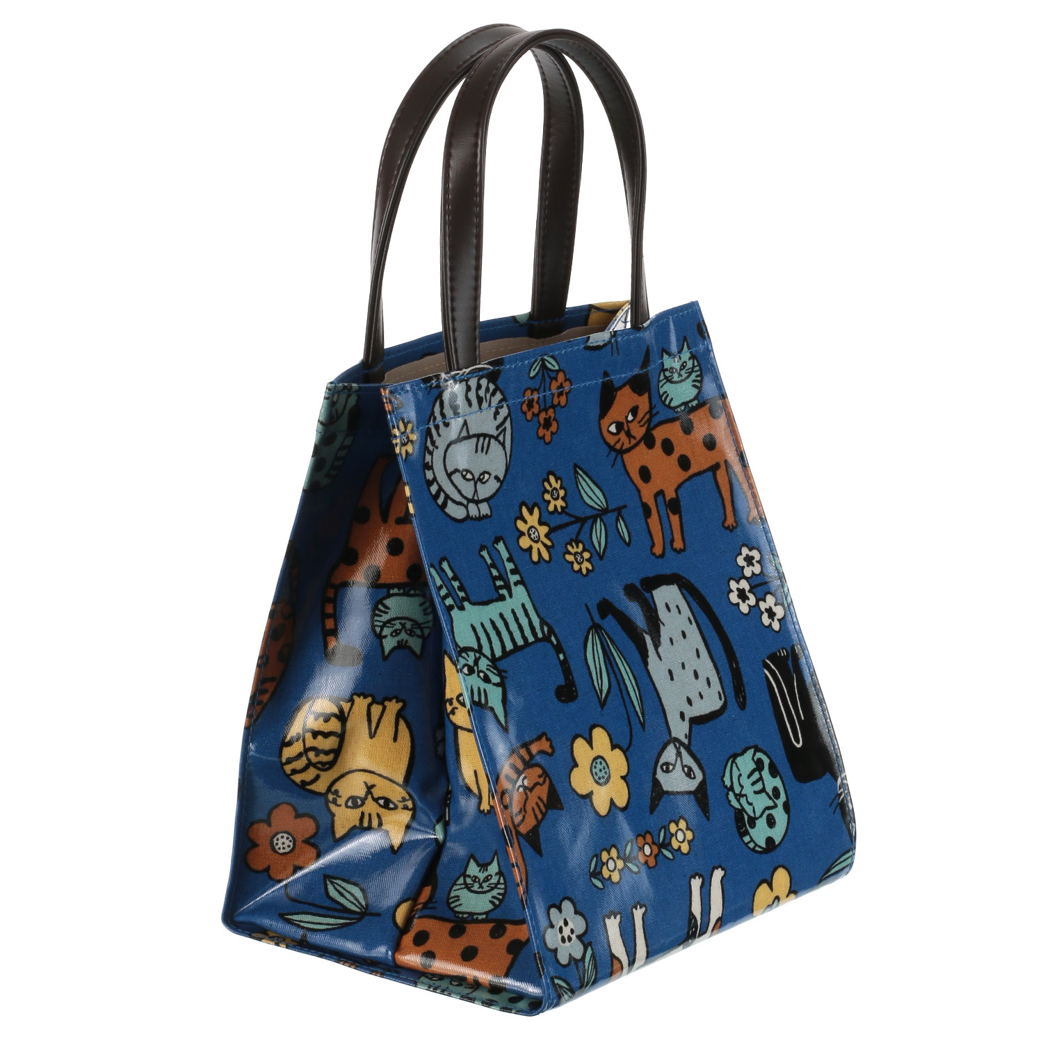 北欧ねこコーティングミニ手提げ - 画像5