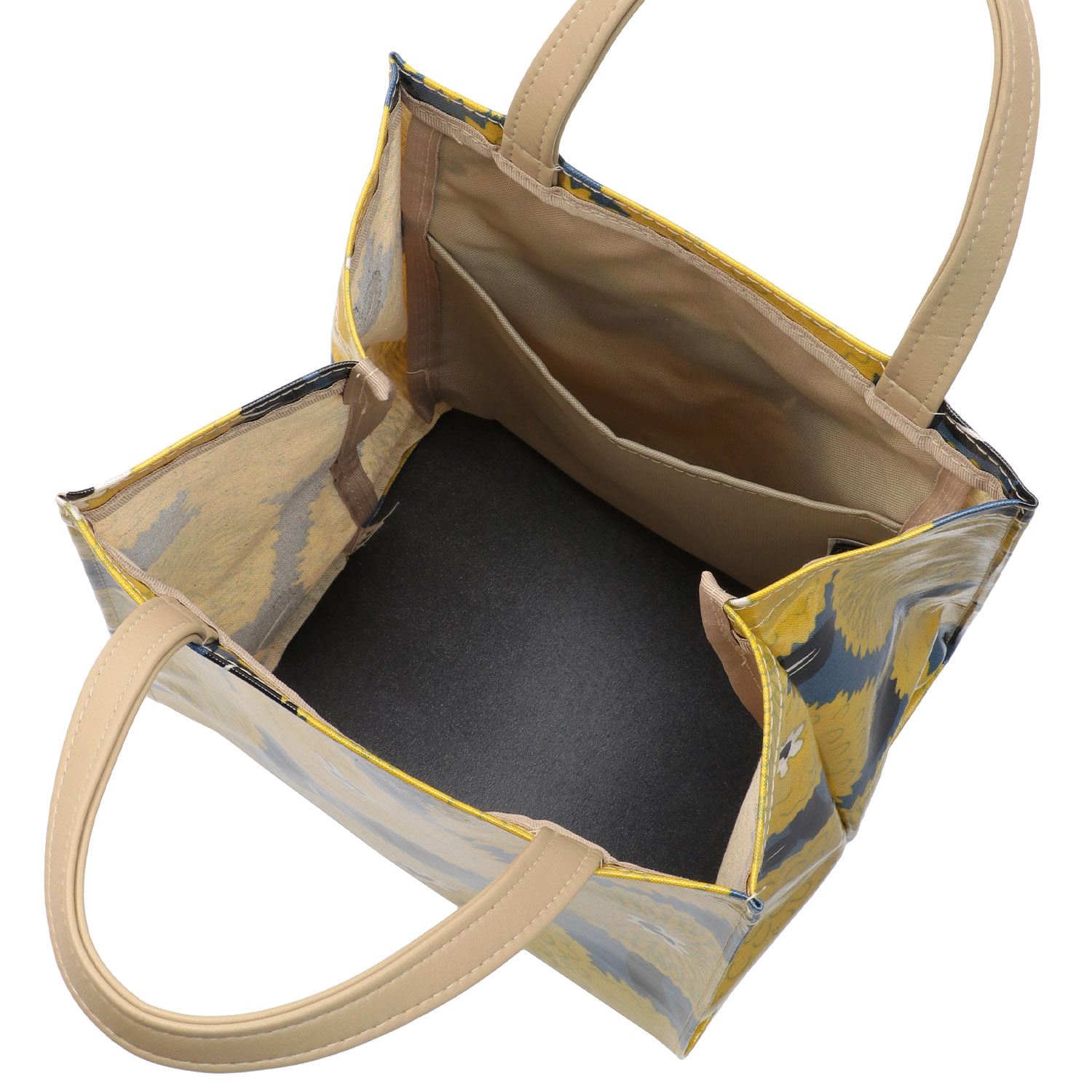 ミスティダリア柄 コーティングミニ手提げ - 画像5