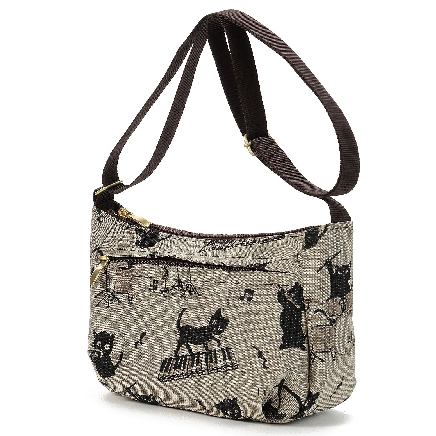 ねこバンド船型ショルダーバッグ