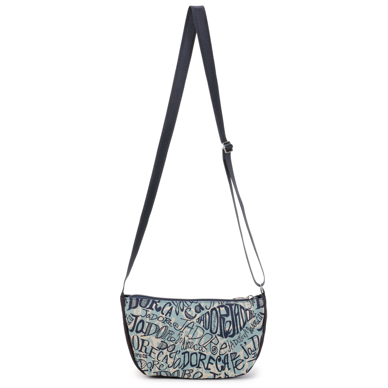 ジャドール・サ 英字柄船型ショルダーバッグ - 画像3