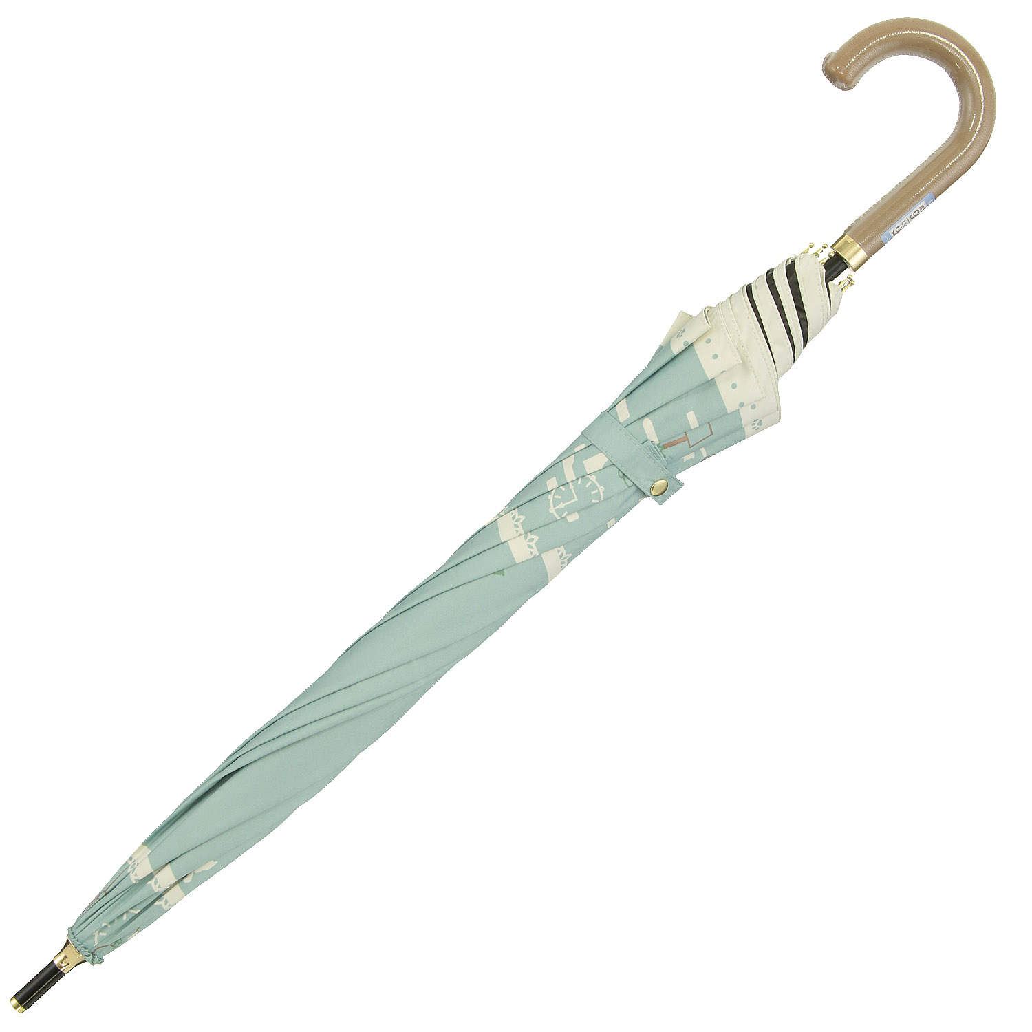 50CM 晴雨兼用 キャットライフ長傘 - 画像3