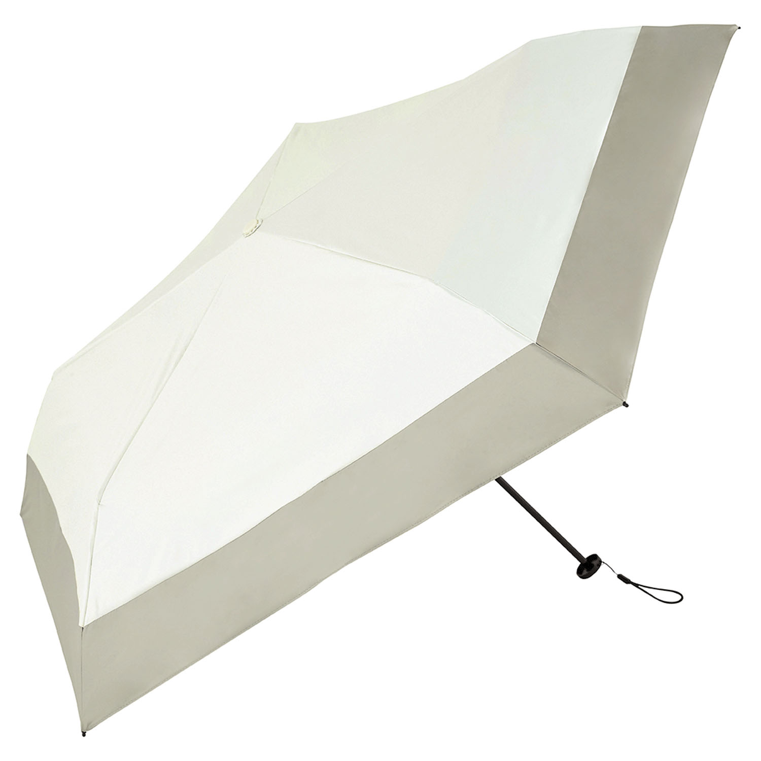 【because】 晴雨兼用 スーパーライト／バイカラー折傘