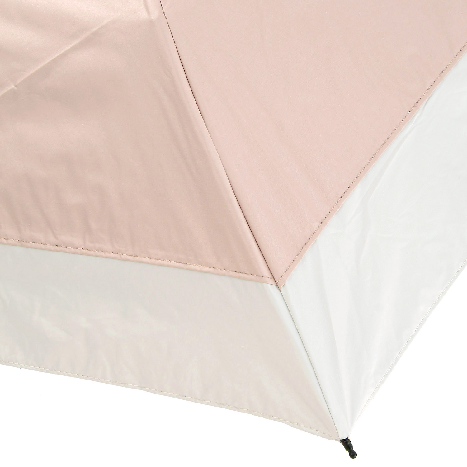 晴雨兼用 PU無地バイカラー 超軽量ミニ傘 - 画像6