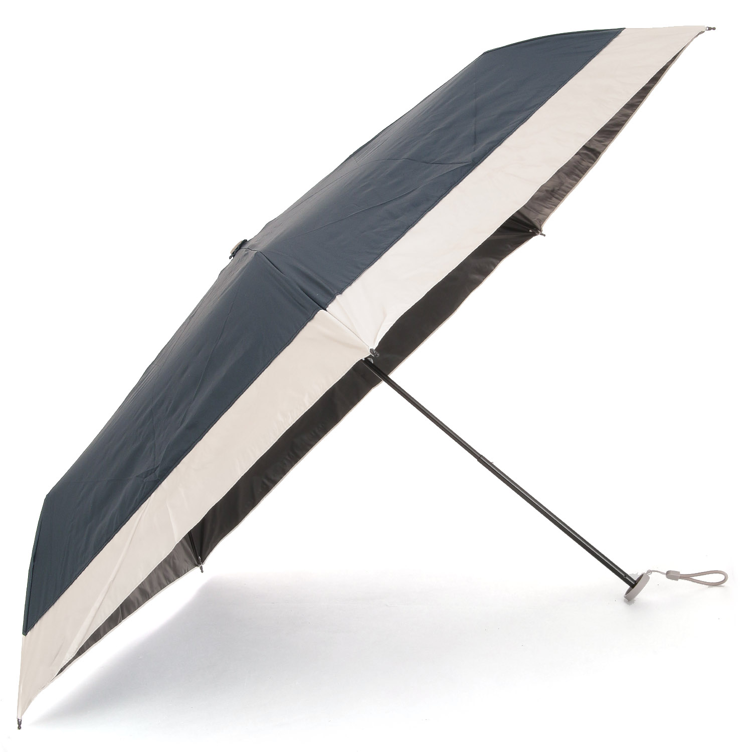 晴雨兼用 PU無地バイカラー 超軽量ミニ傘