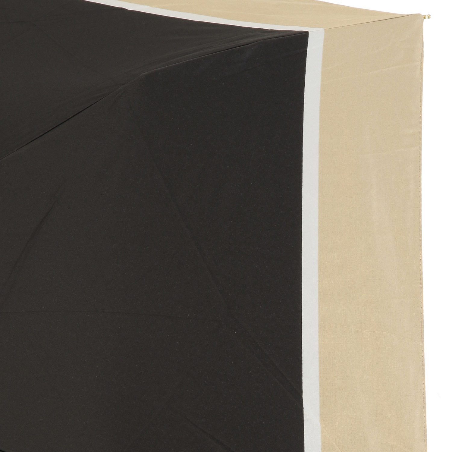 晴雨兼用 ナチュラルボーダー折傘 - 画像3