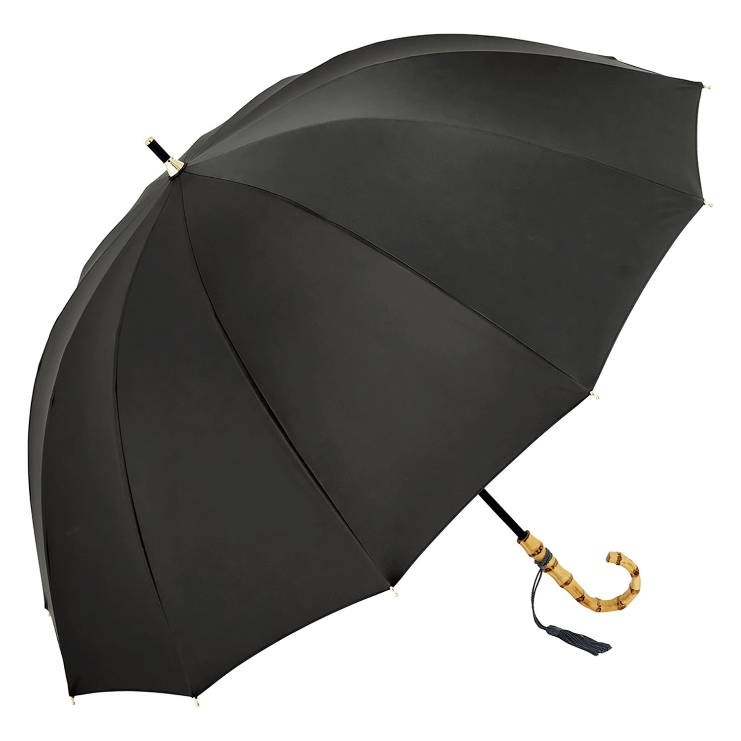 【because】晴雨兼用12本フレーム プロテクト長傘 - 画像6