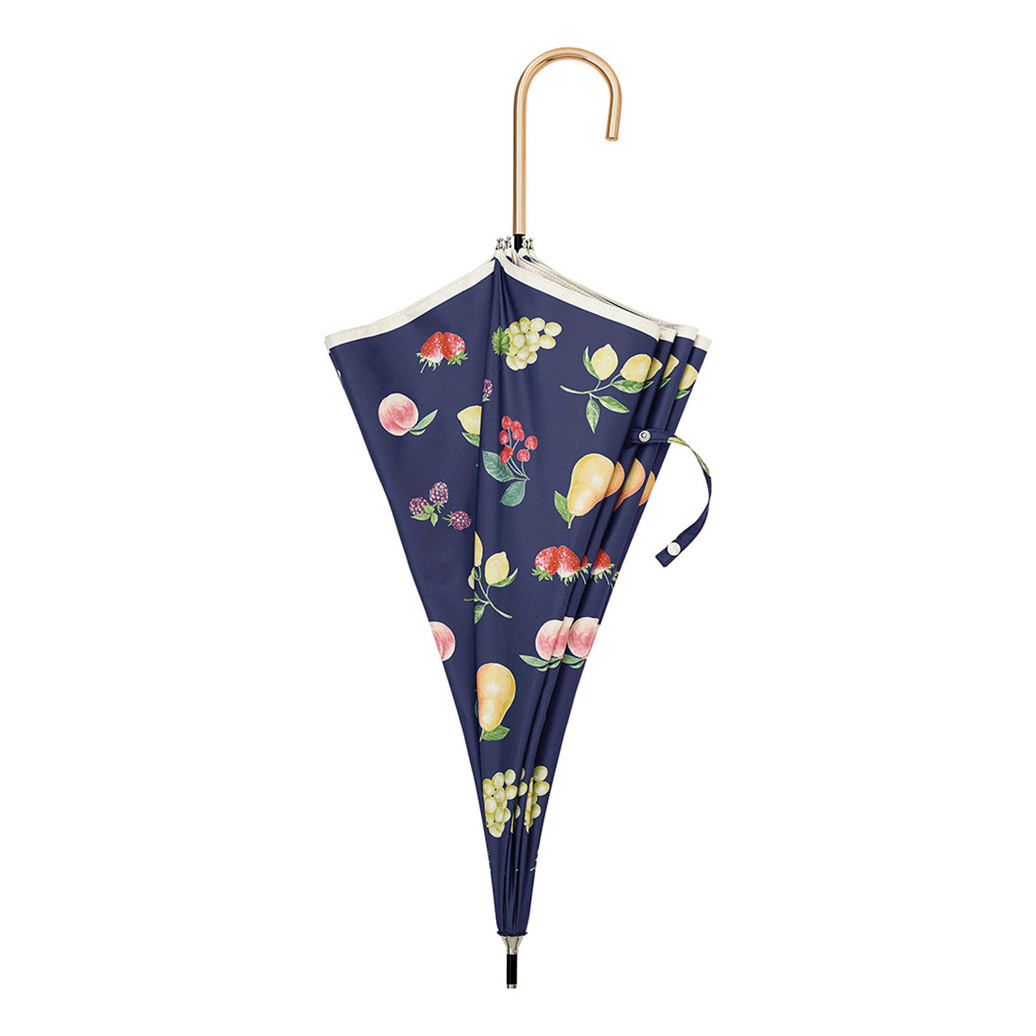 【because】晴雨兼用 PUフルーツプリント長傘 - 画像4