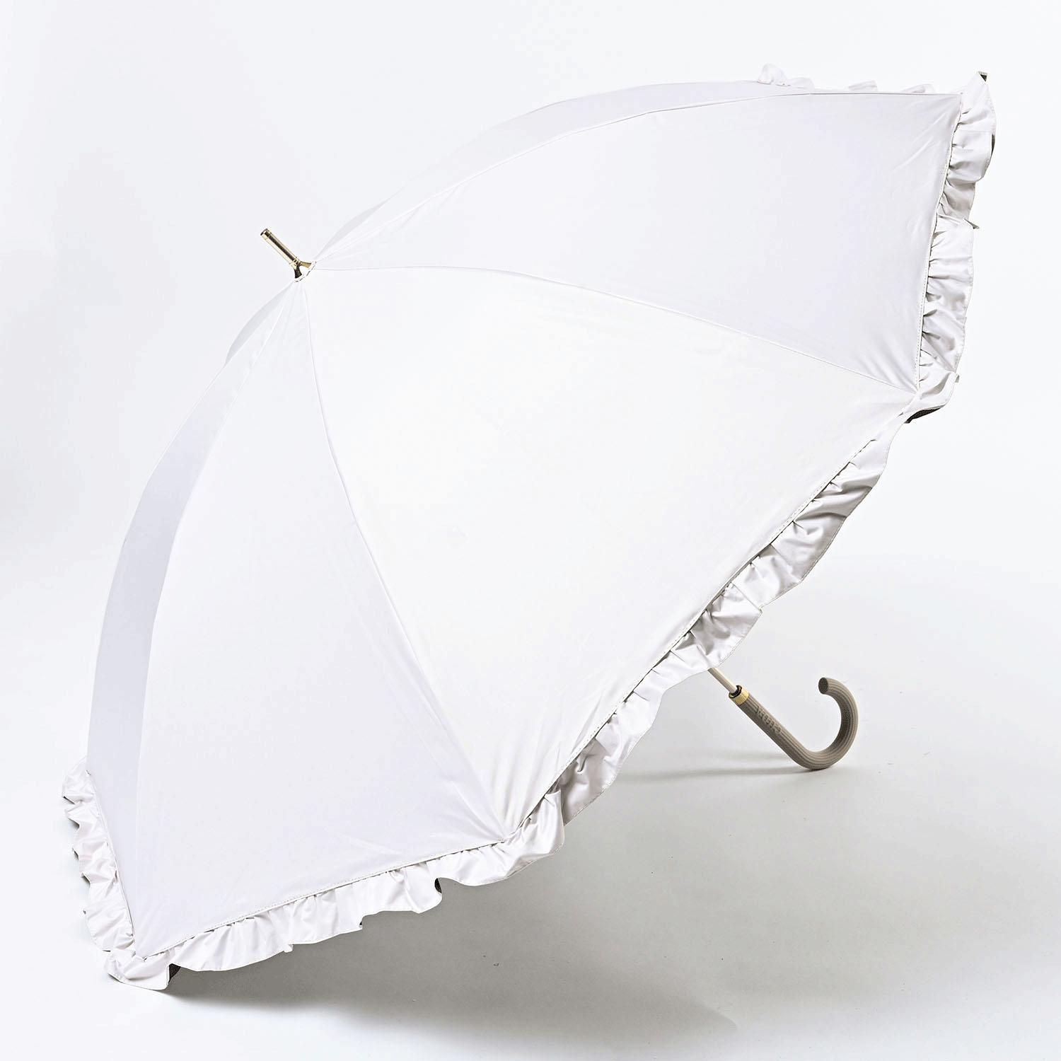 【CHARIS】 晴雨兼用 CUDAフリル長傘 - 画像3