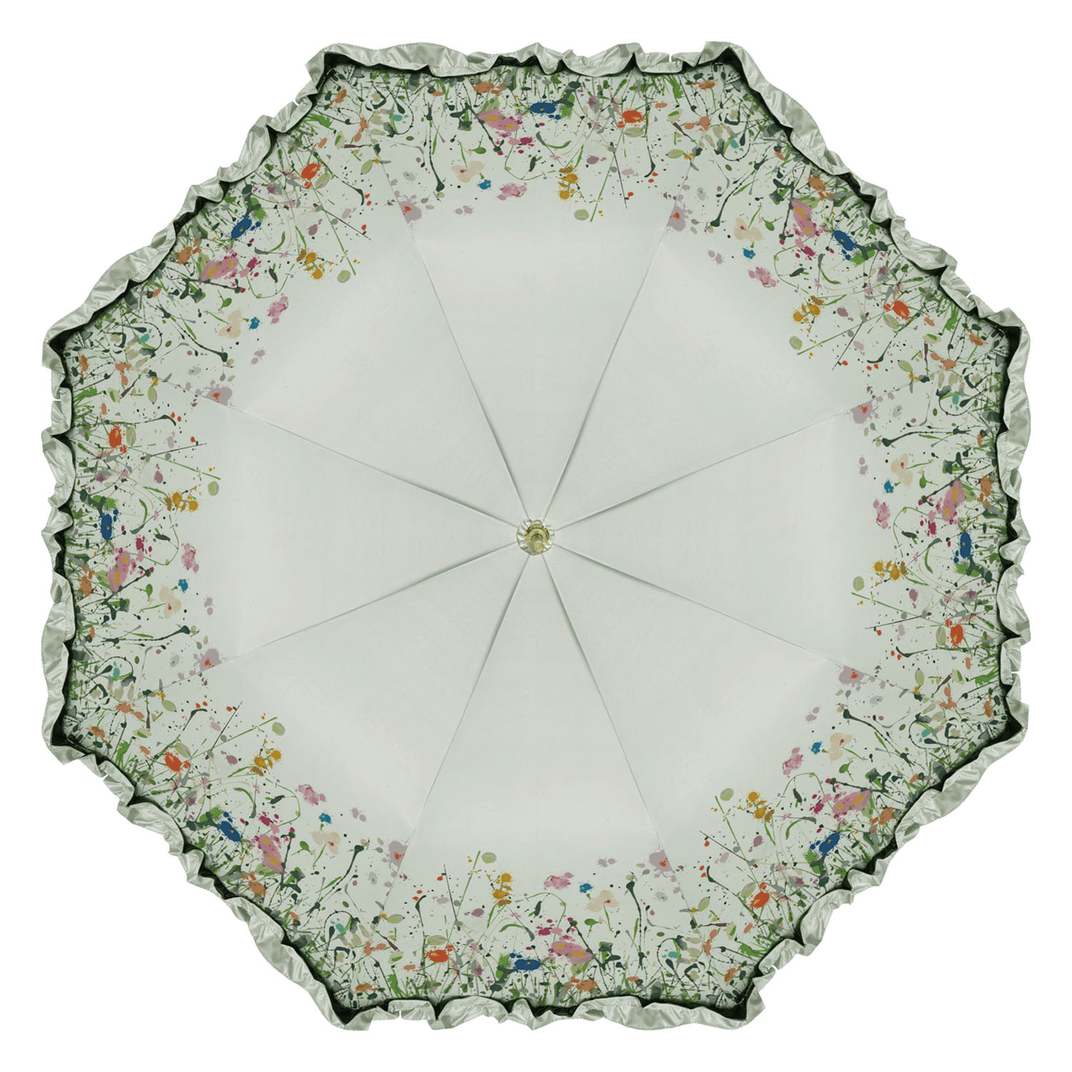 アーチストブルーム 晴雨兼用ダンフィナイ フリルジャンプ傘 - 画像10