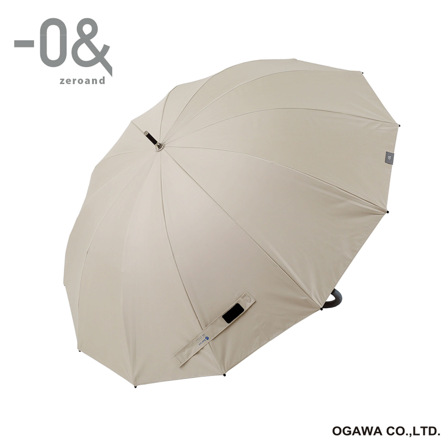 【ゼロアンド】 RADICOOL（ラディクール）12本骨長傘 - 画像4