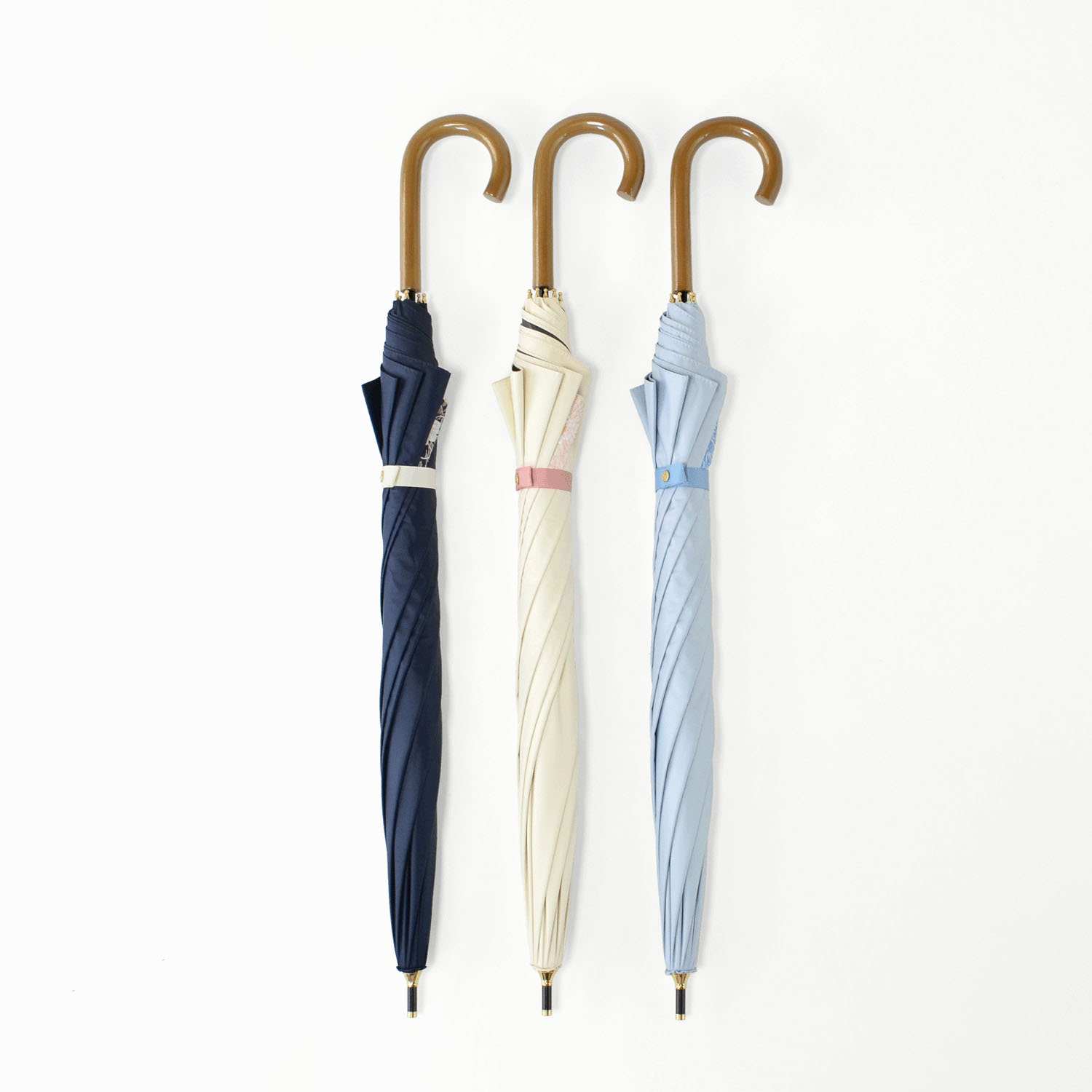 晴雨兼用 ラナンキュラス長傘 - 画像6