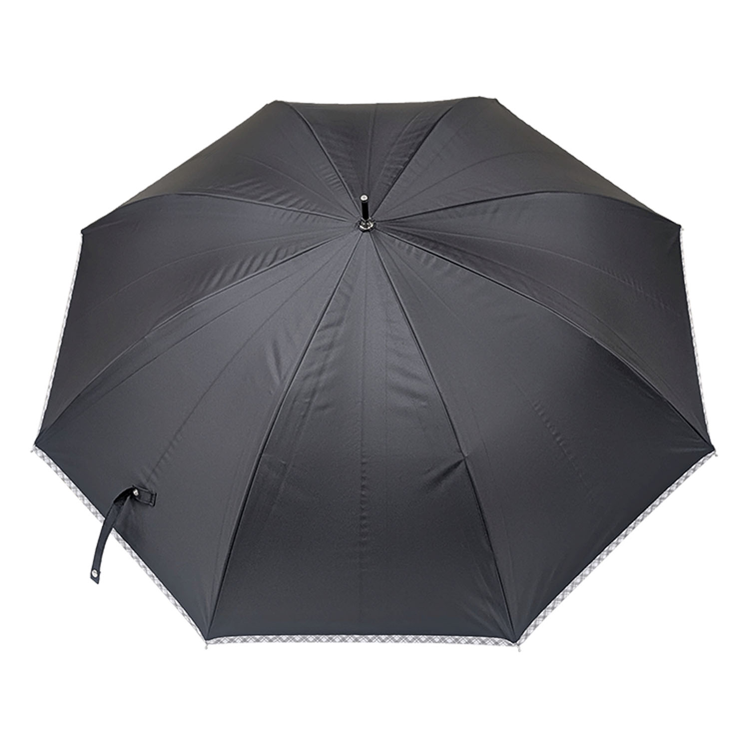 【RIC】 晴雨兼用転写パイピングチェック長傘 - 画像3