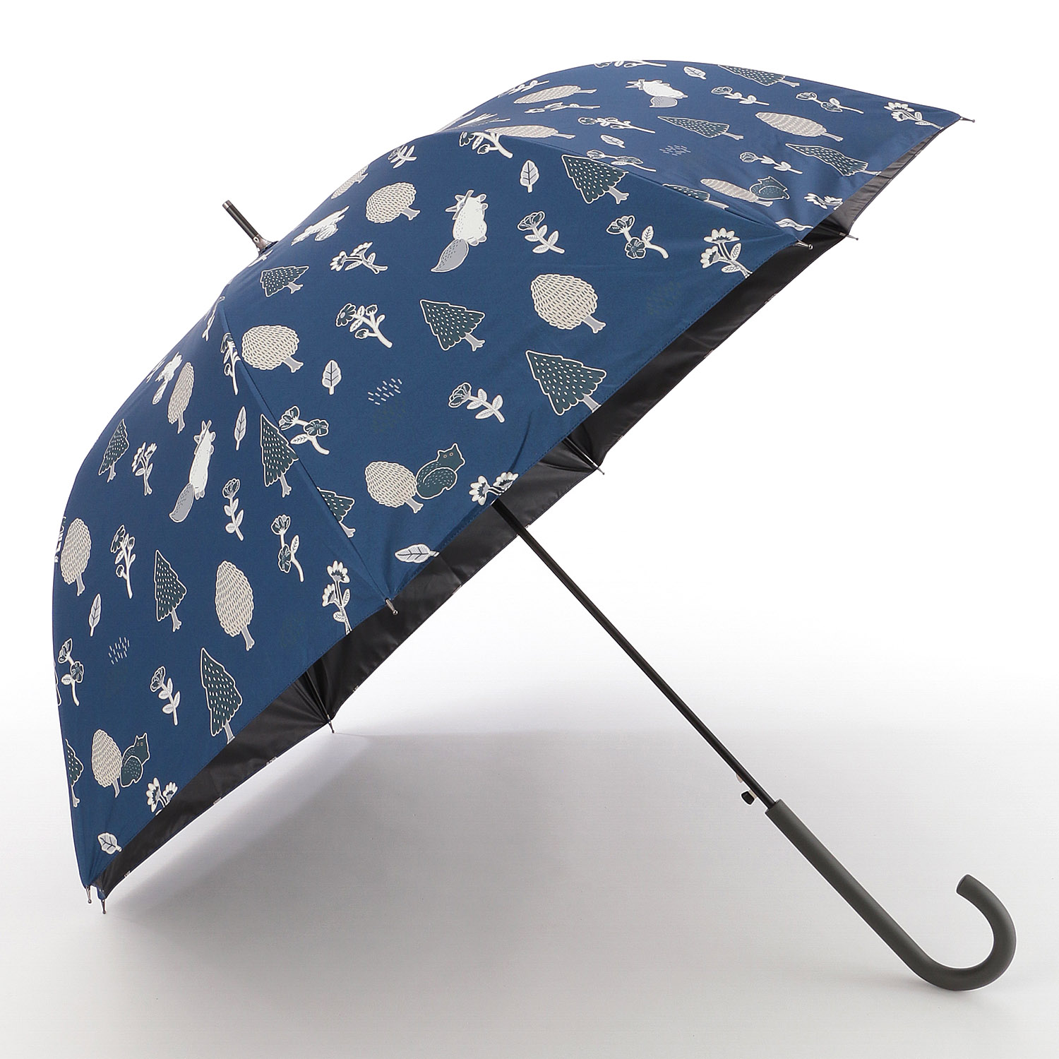 晴雨兼用傘 ネコ柄ジャンプ - 画像5