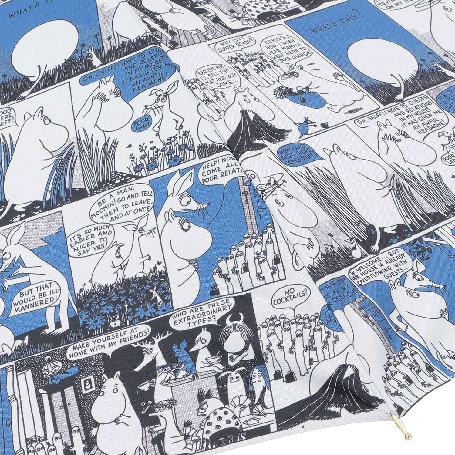 晴雨兼用傘 MOOMIN  ムーミンコミック ジャンプ傘 - 画像4