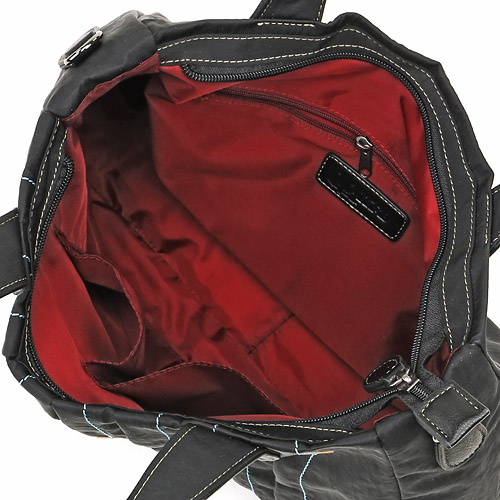 ドットステッチ横型2WAYバッグ - 画像6