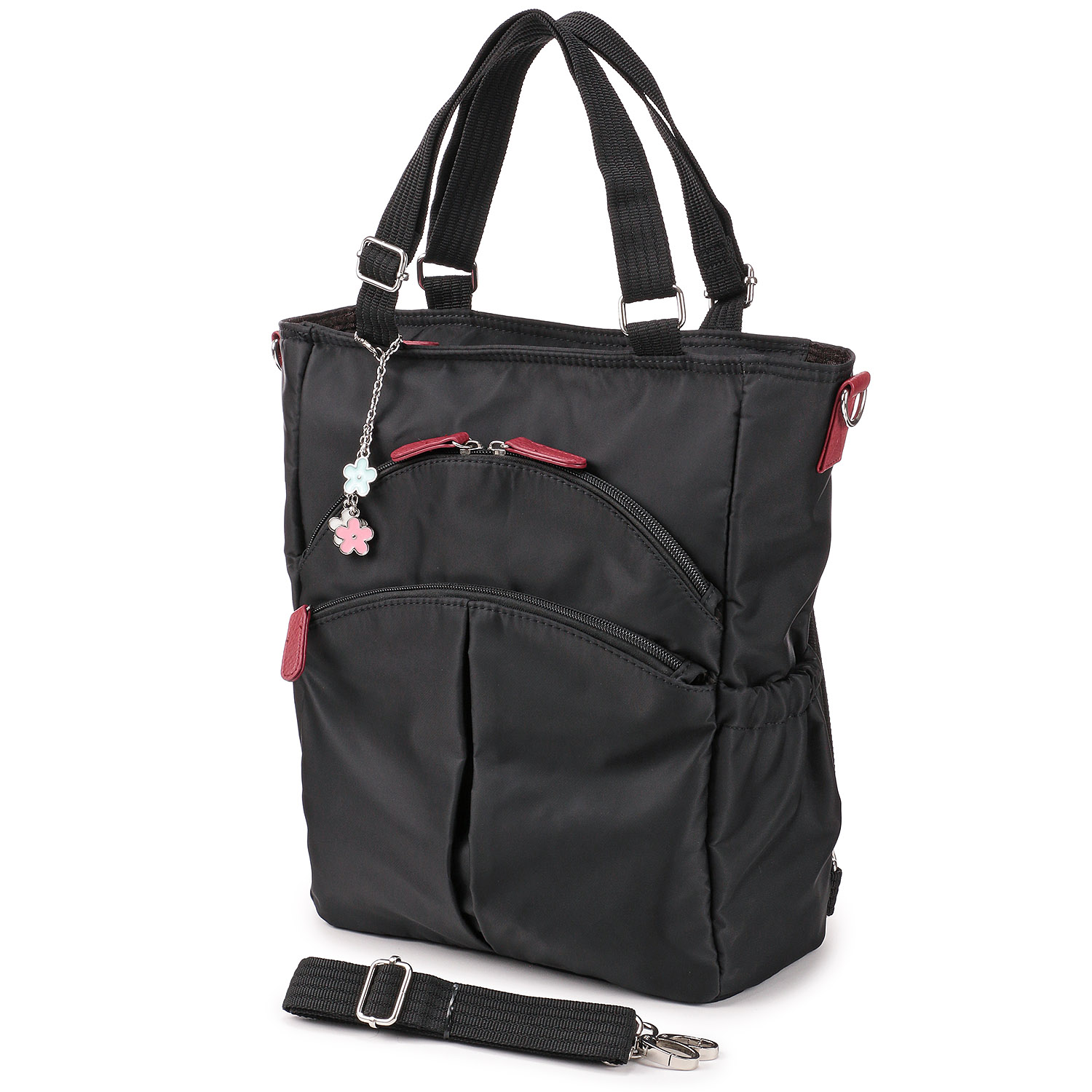 撥水ナイロン3WAYバッグ - 画像4