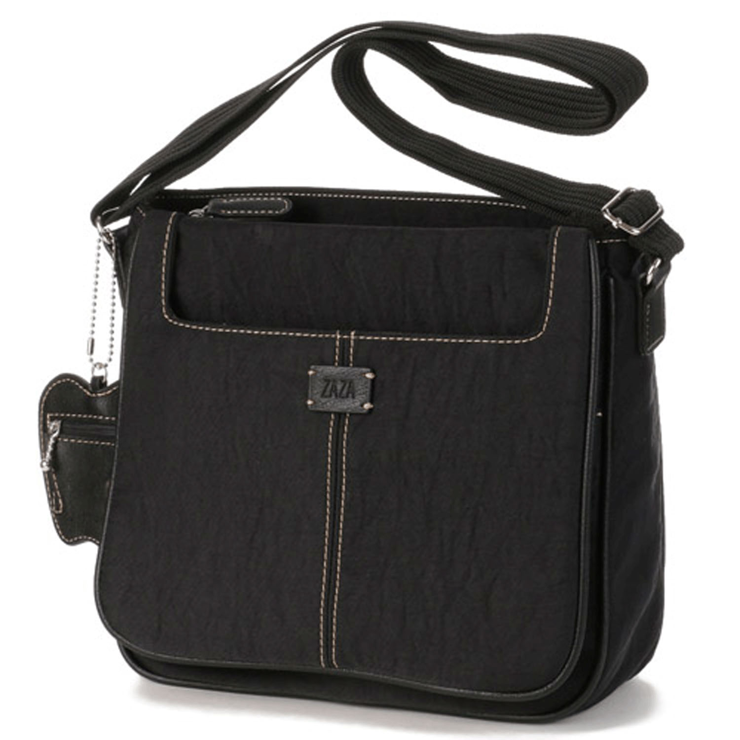 リンゴチャーム付ショルダーバッグ - 画像3