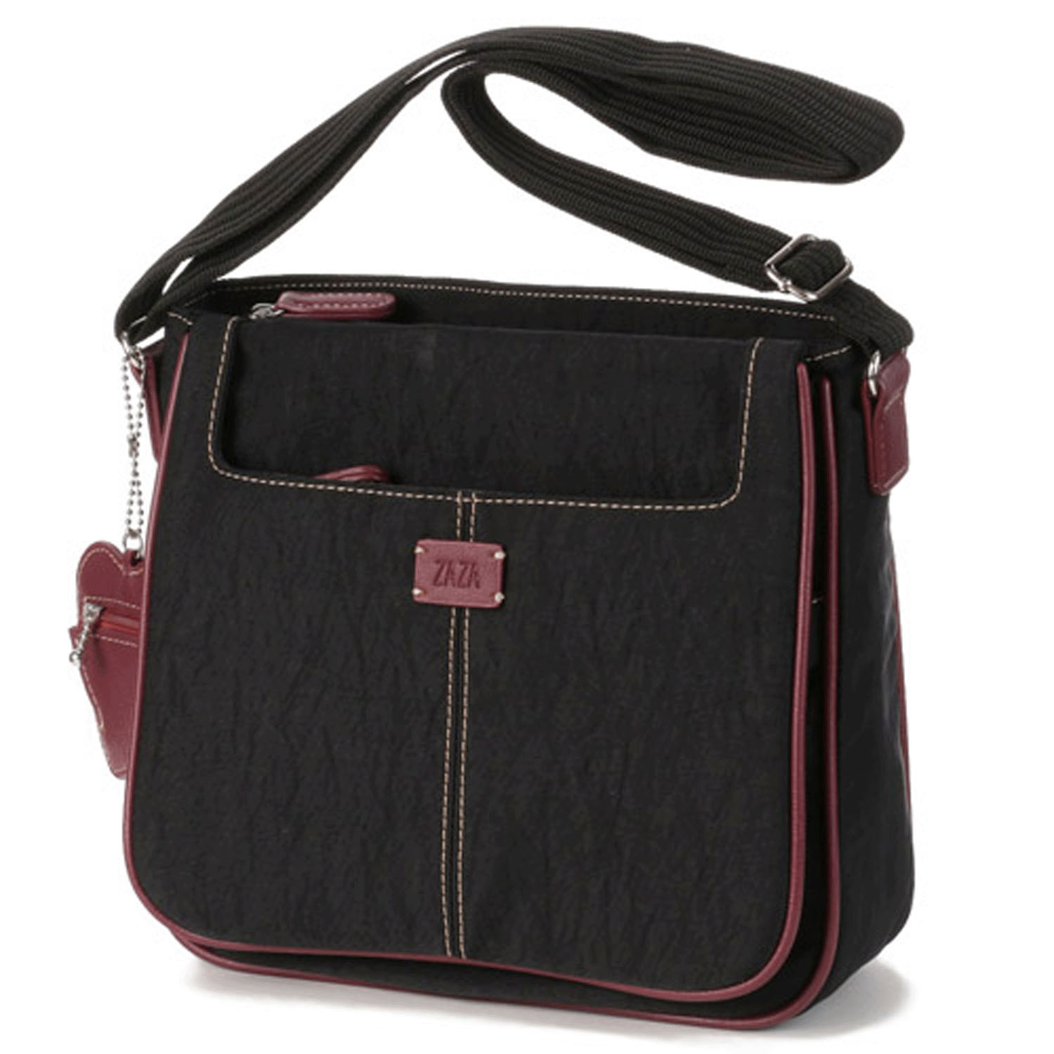 リンゴチャーム付ショルダーバッグ - 画像4