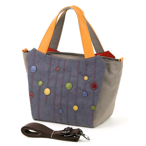 ドット柄2WAYバッグ