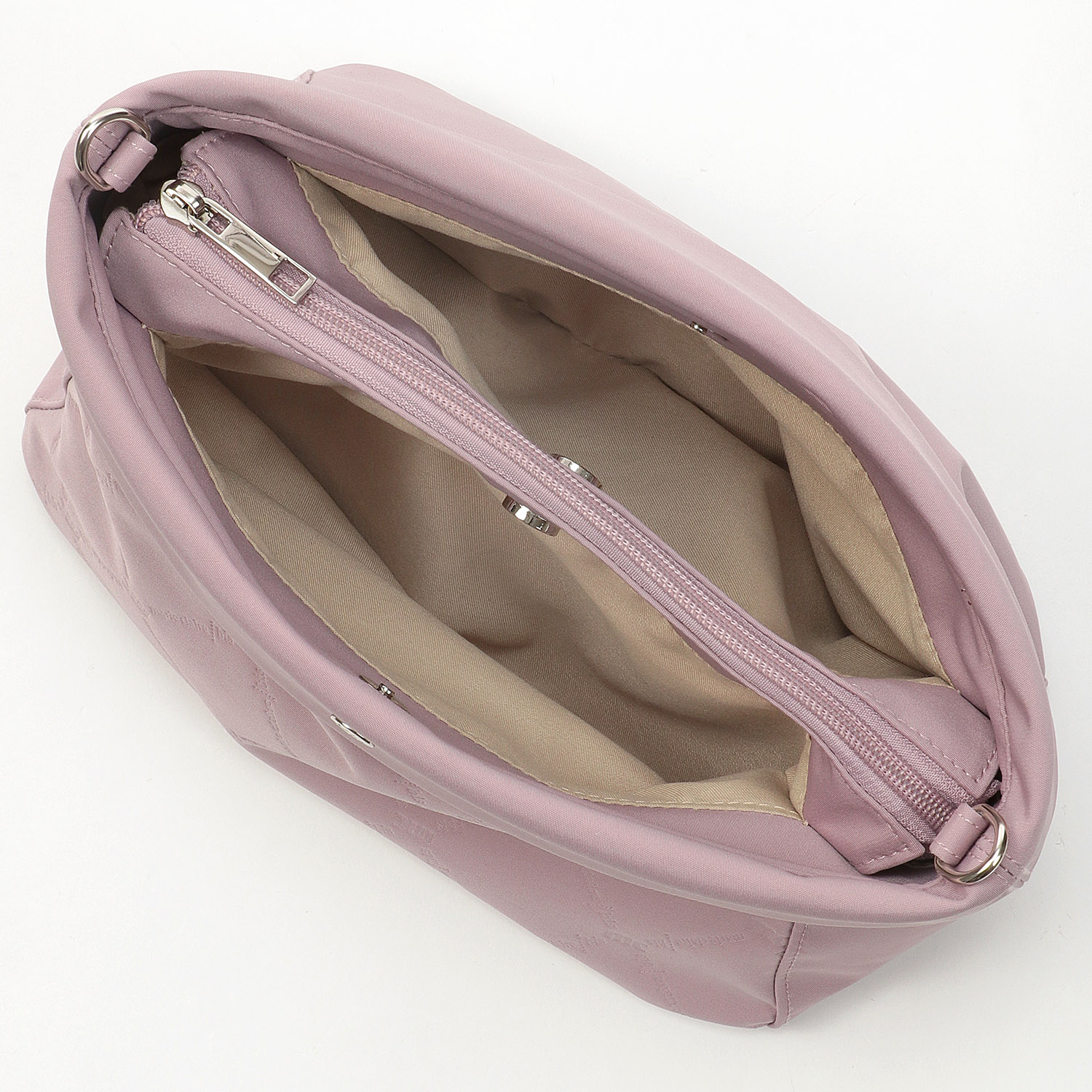 marie claire bis 型押しショルダーバッグ - 画像6