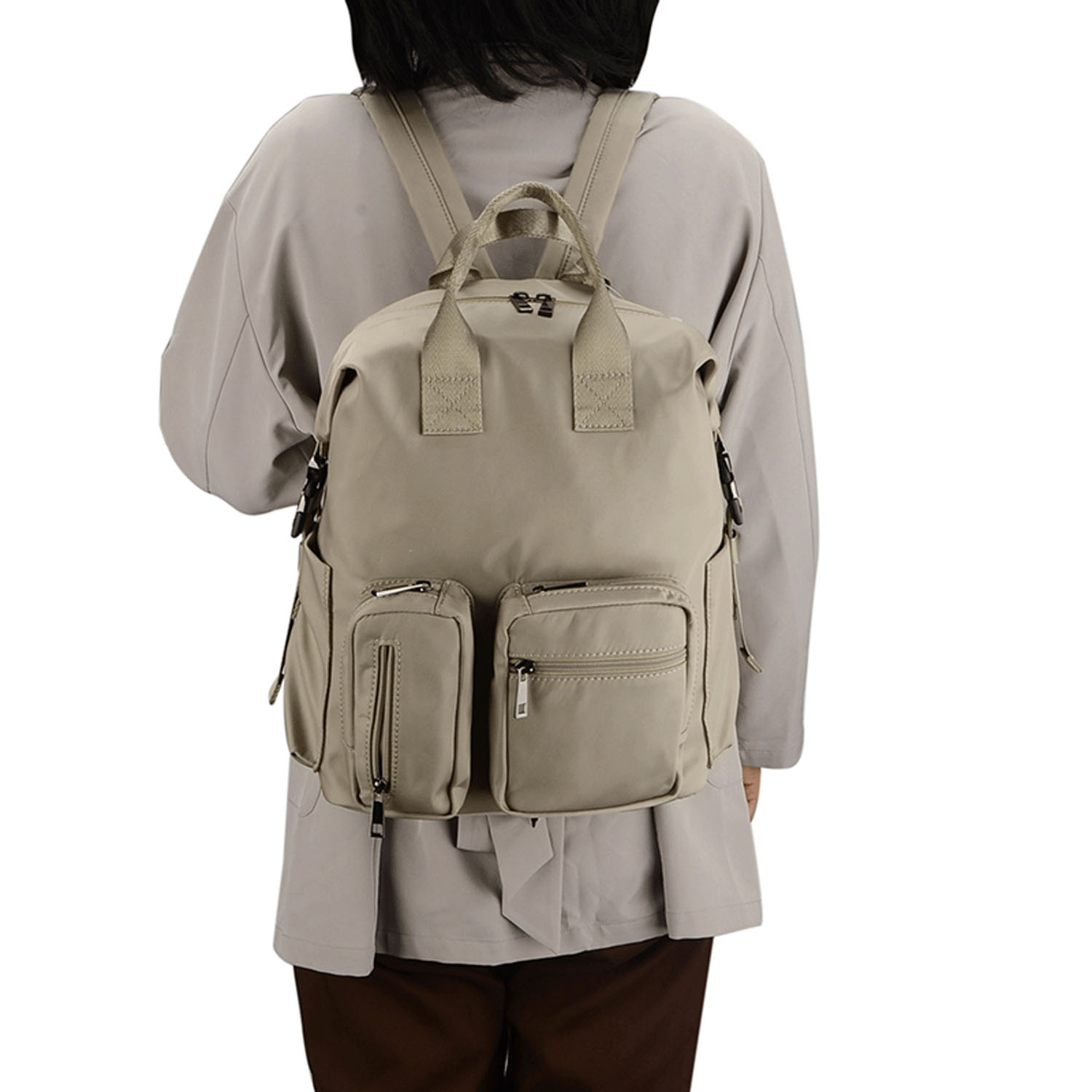 立体ポケットリュックサック