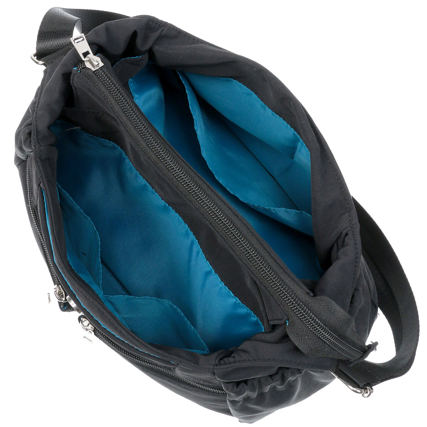 時短 カシメ多収納Wファスナーショルダーバッグ - 画像5