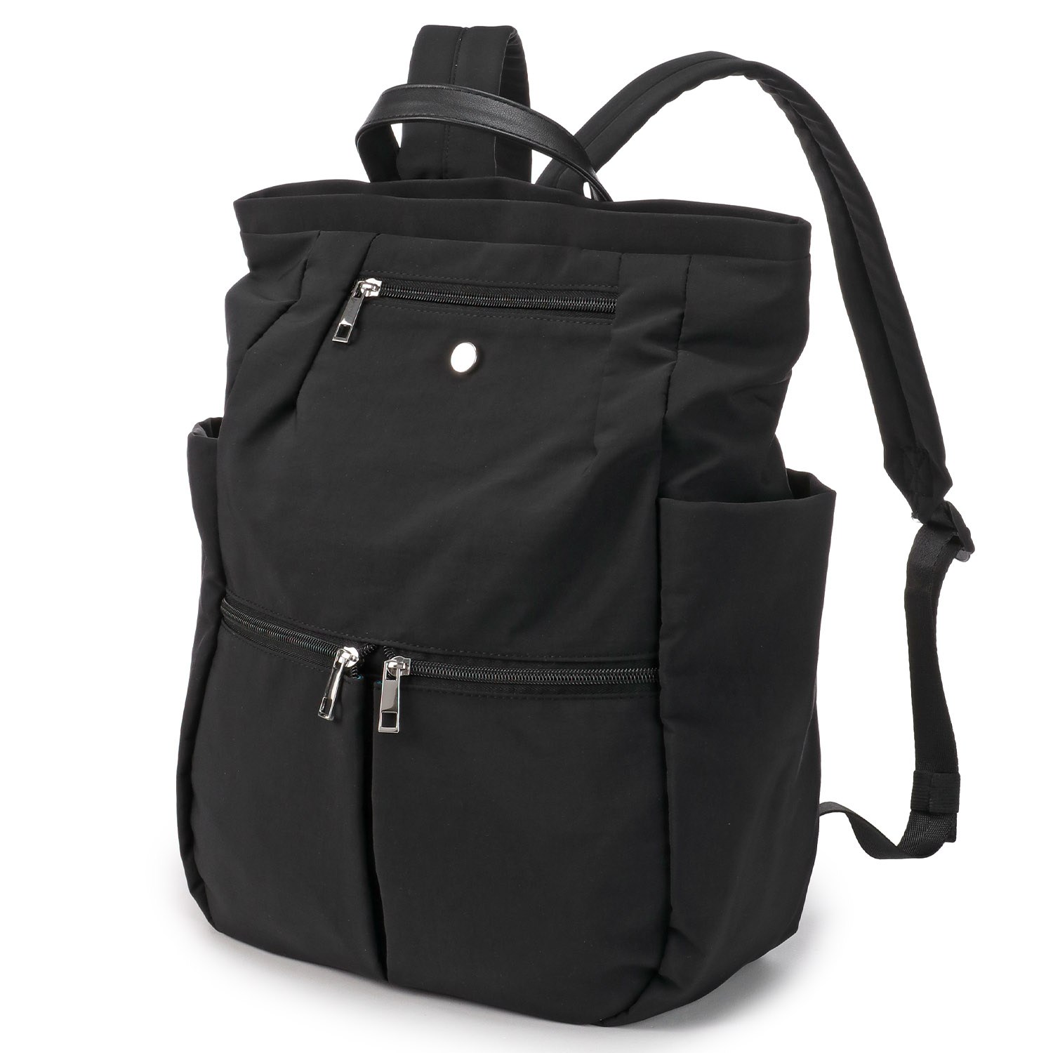 時短 カシメ多収納Wファスナ－リュックサック - 画像6