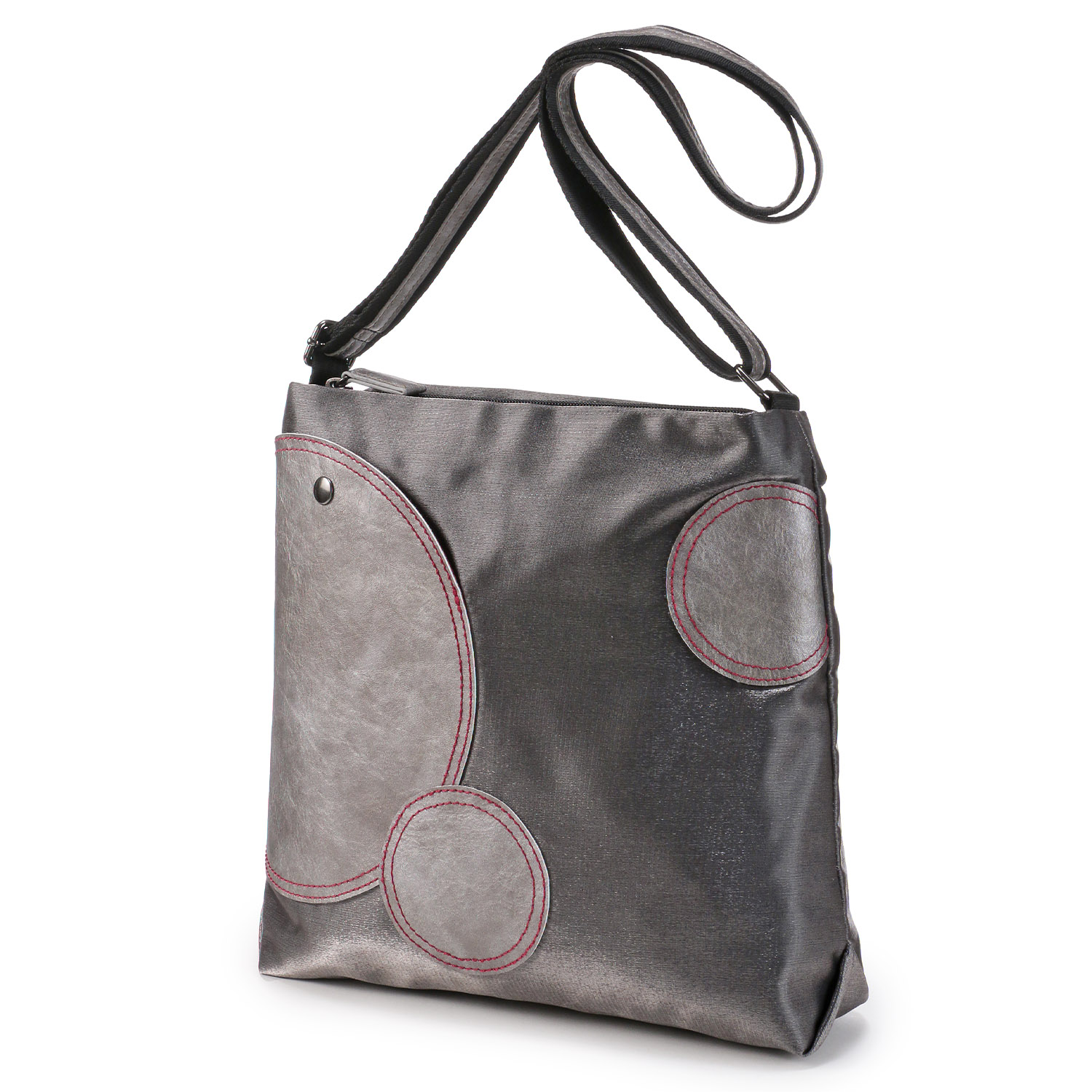 シルバーサークルショルダーバッグ - 画像2