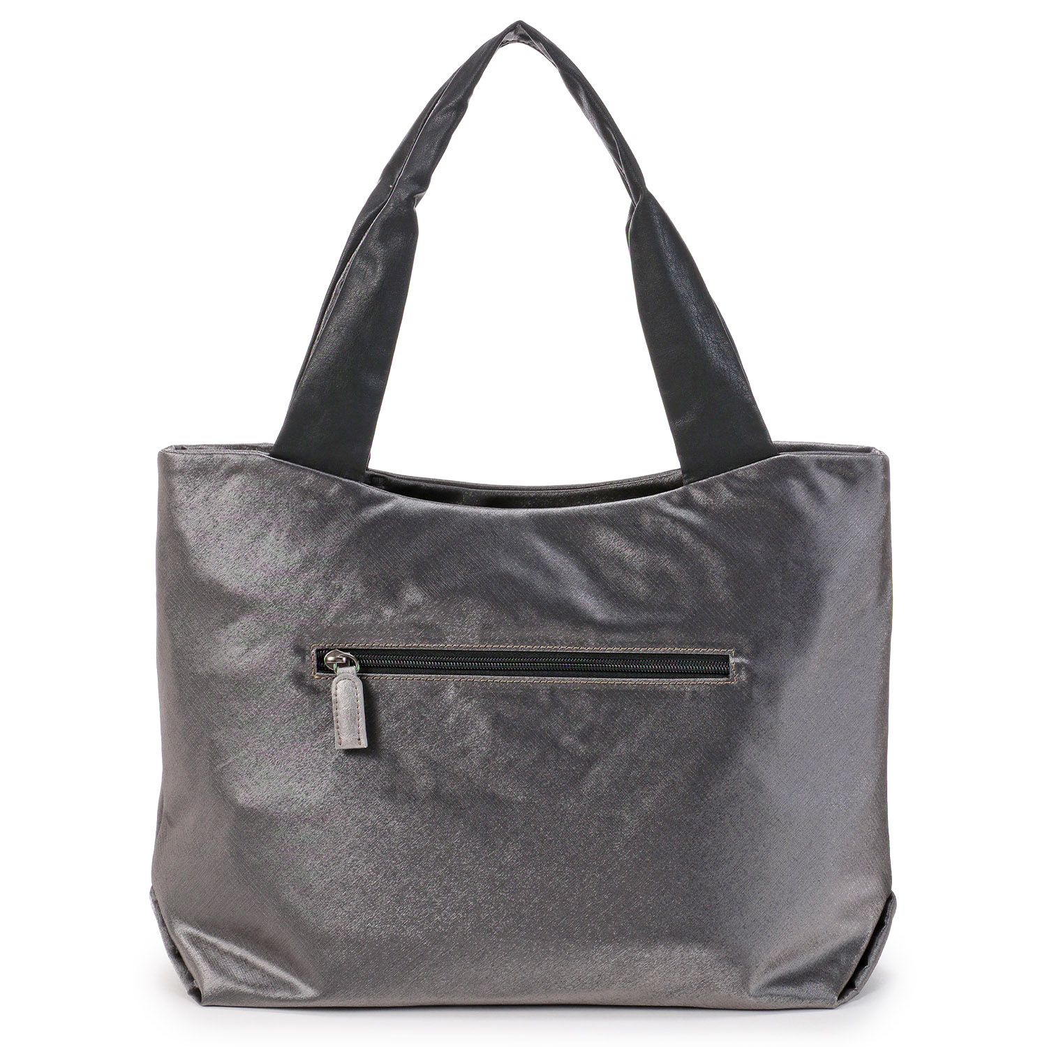 シルバーサークルトートバッグ - 画像3