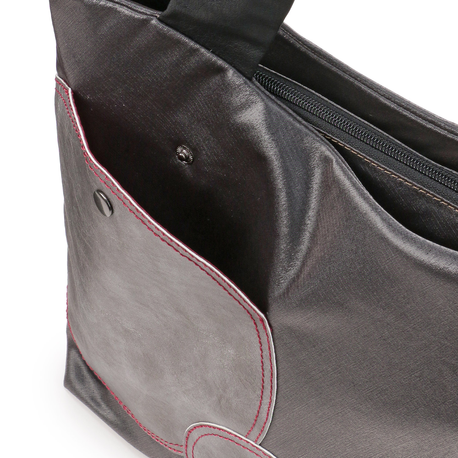 シルバーサークルトートバッグ - 画像6