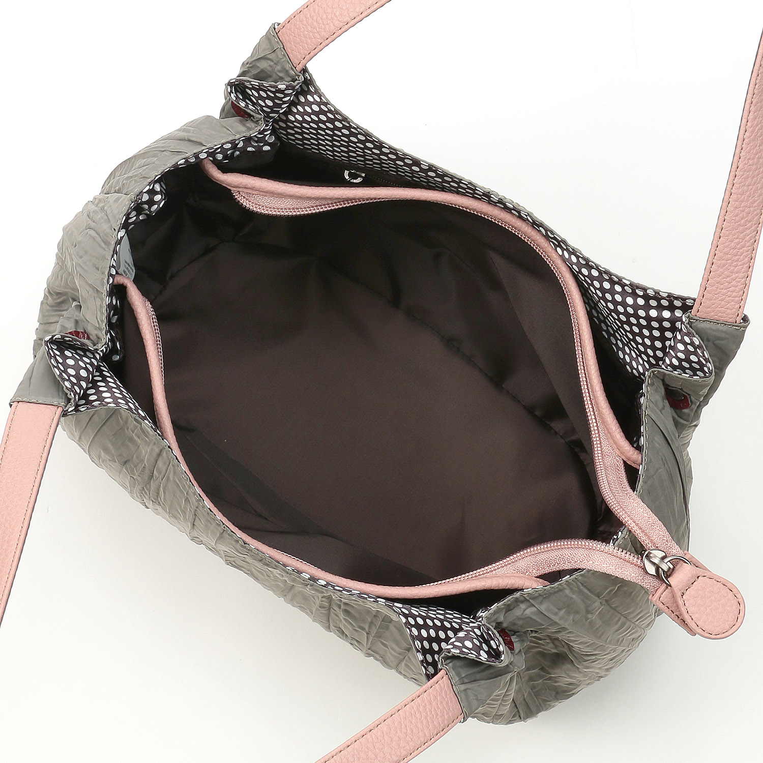 くしゅくしゅプリーツトートバッグ - 画像2