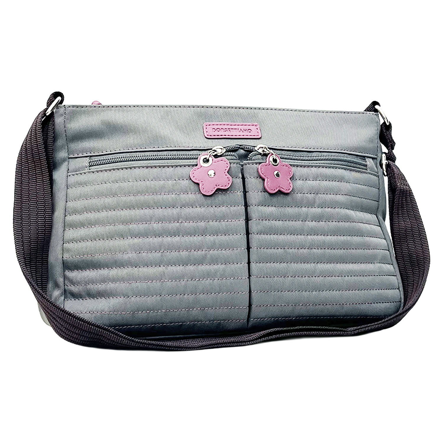 【12－00、14－00 在庫ある分で終了】BORSETTIAMO プランチュール ステッチ横型ショルダーバッグ - 画像3