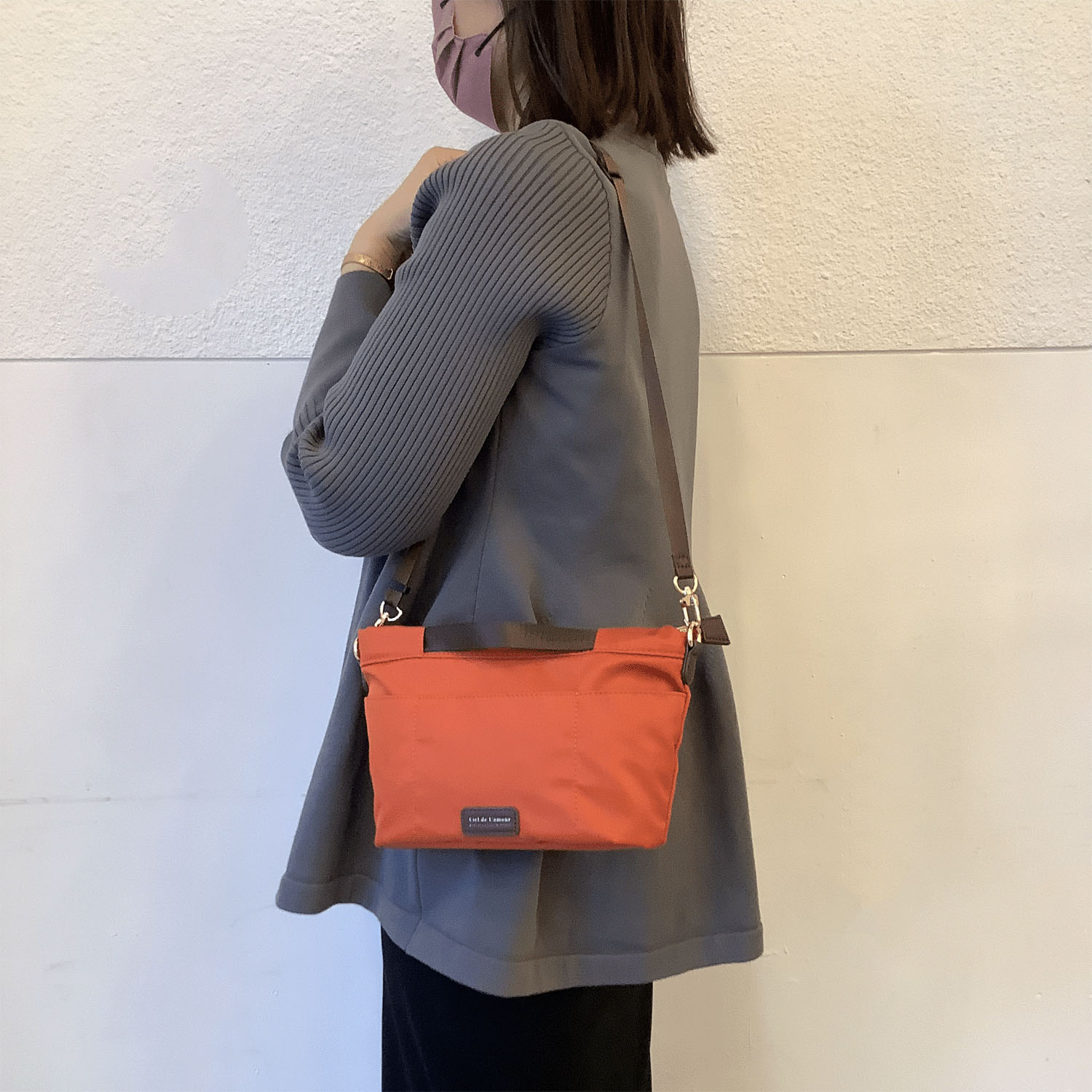 バッグインバッグ ショルダー付きSサイズ - 画像2