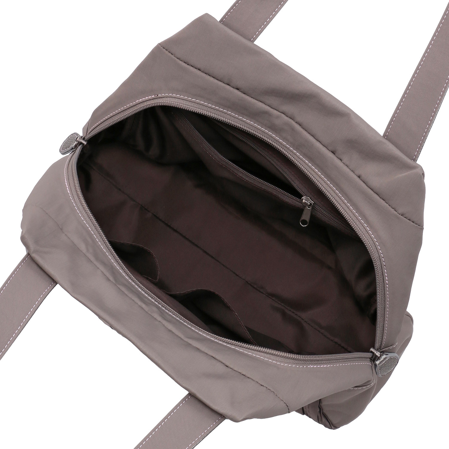 プリーツコンビボストン型バッグ - 画像4