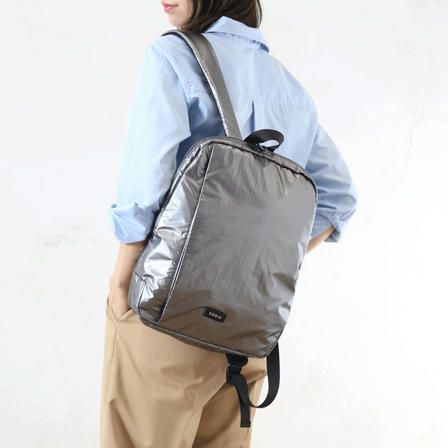 撥水パールグロウリュックサック - 画像2