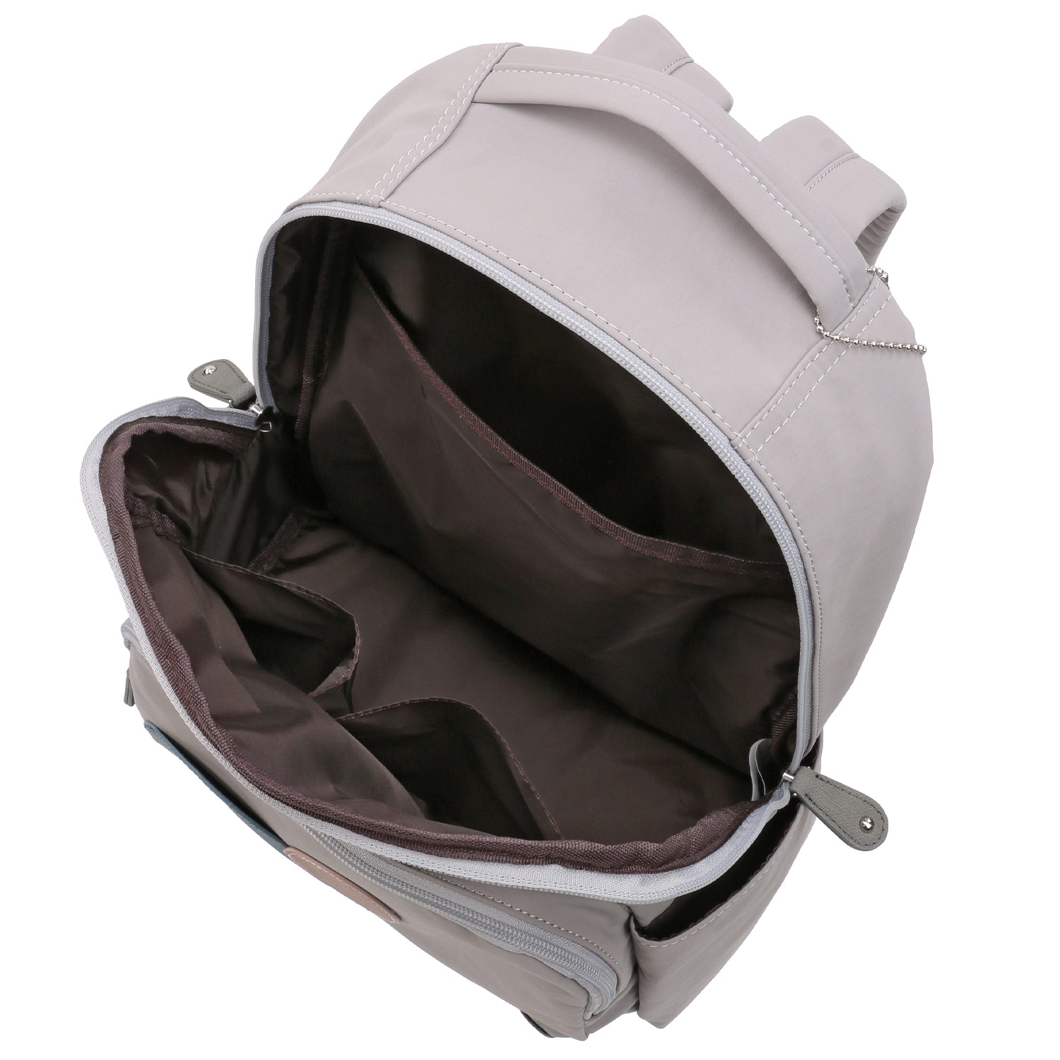 ZAZAシワナイロンサークルリュックサック - 画像4