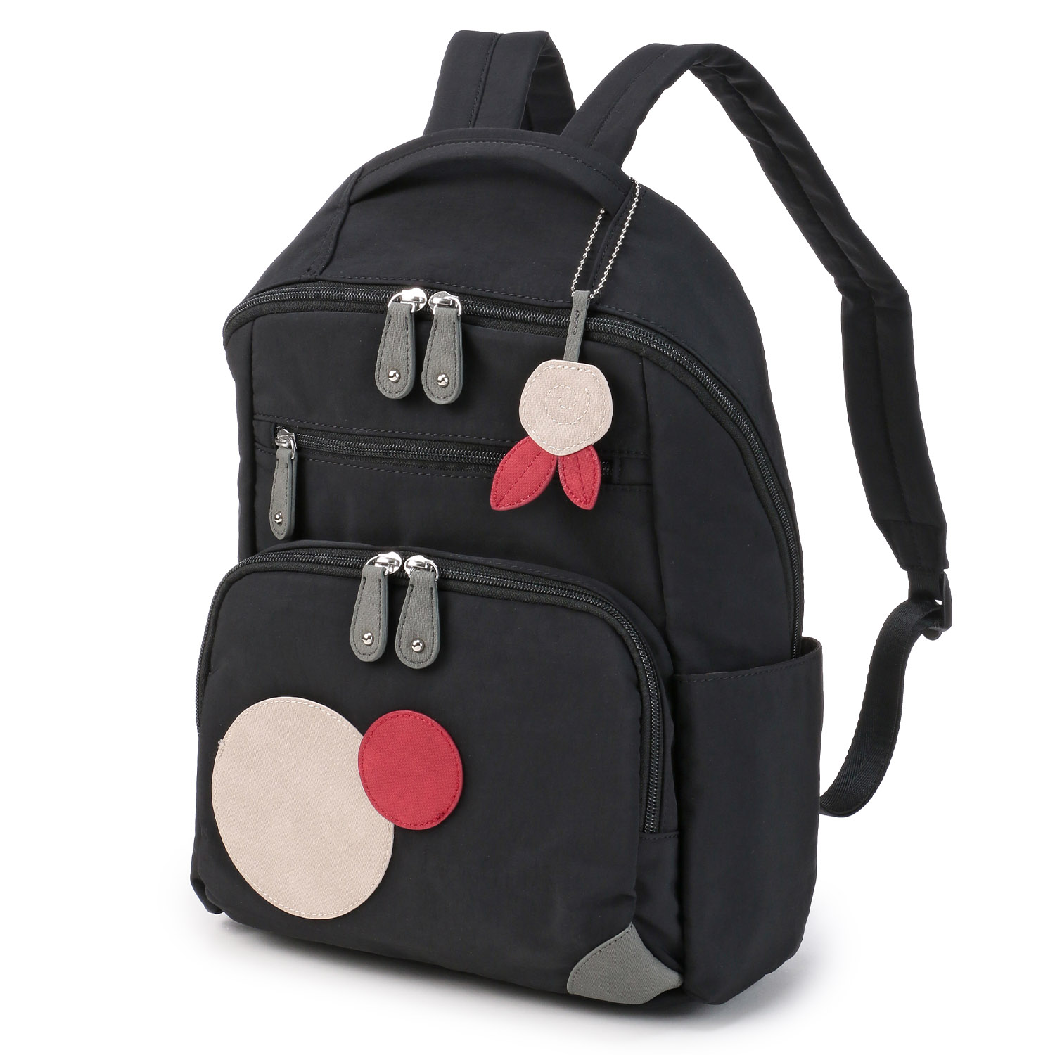 ZAZAシワナイロンサークルリュックサック - 画像7