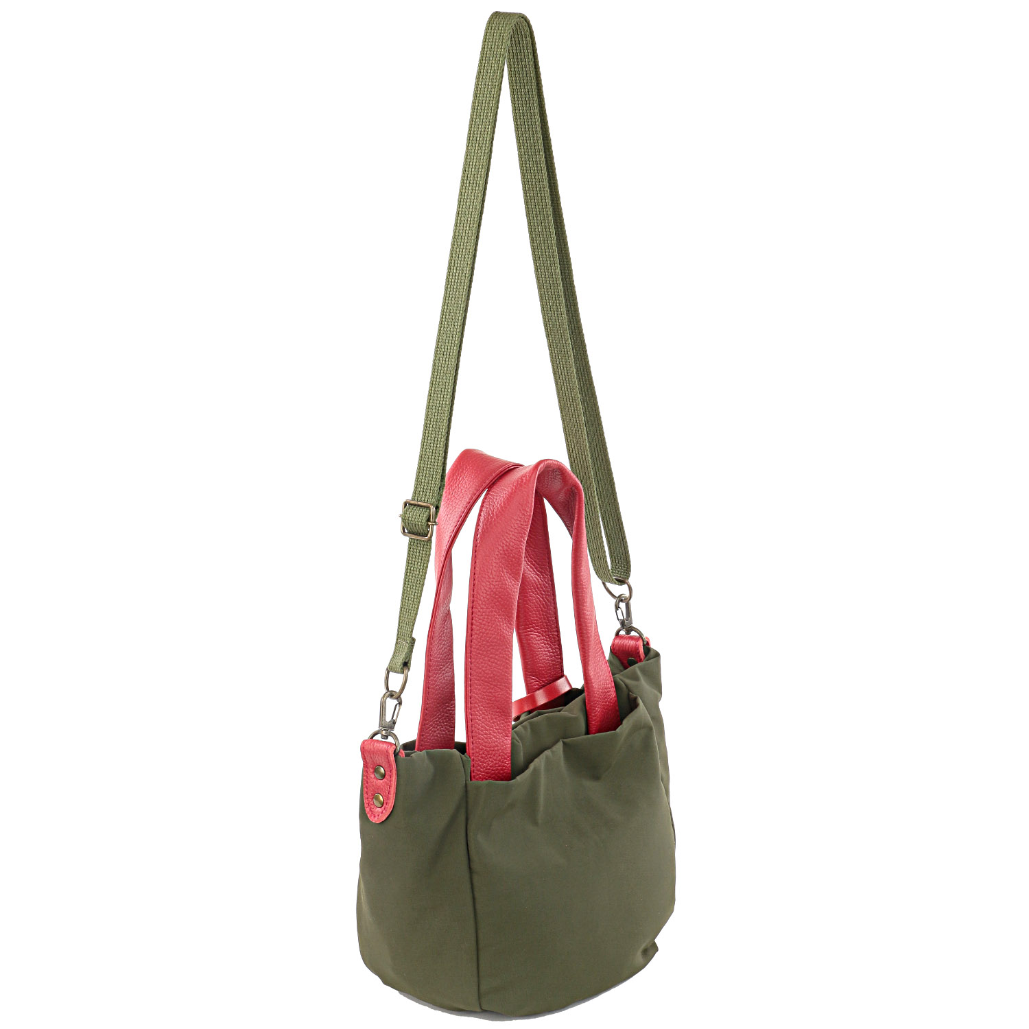 ロクヨンクロス×牛革ハンドバッグ - 画像4