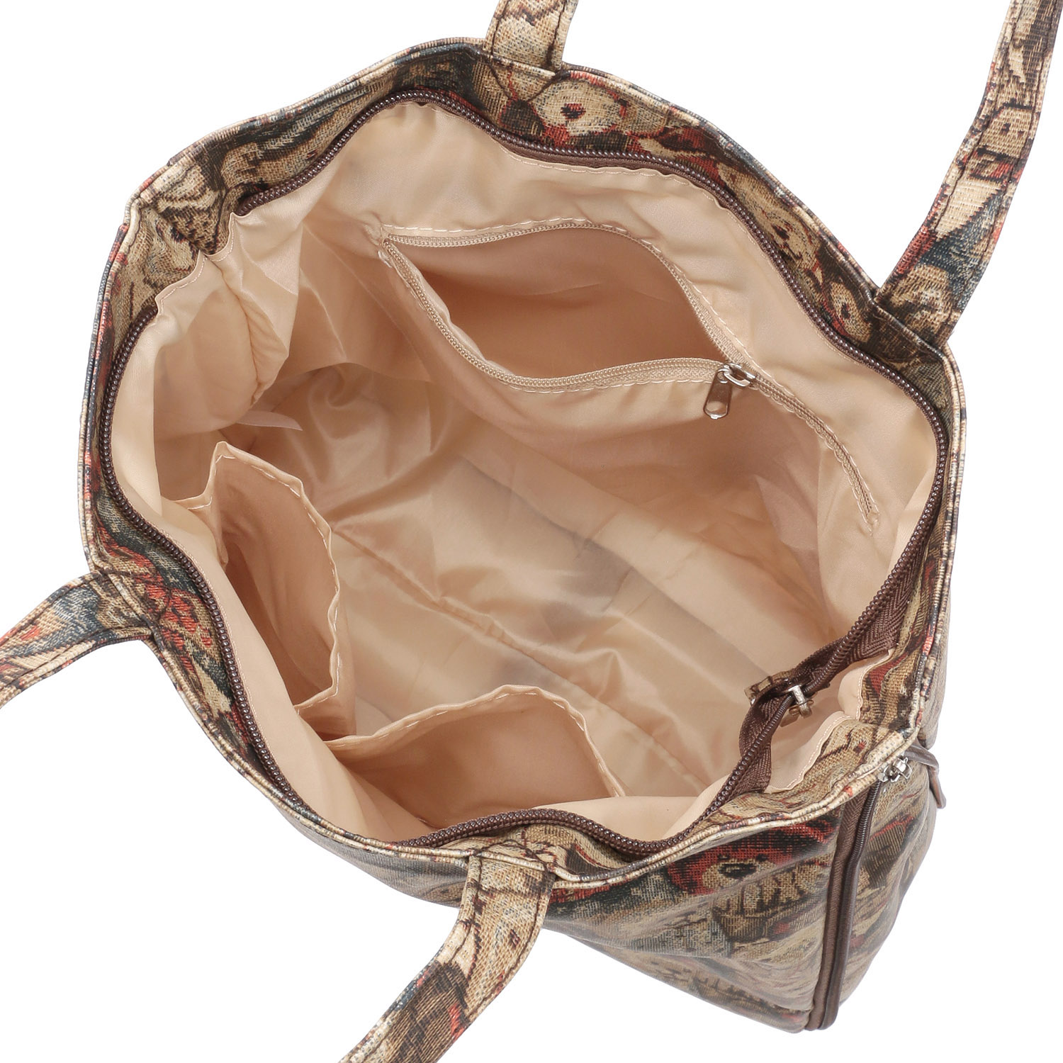 【エトワール別注柄】クマゴブラン柄A4拡張縦型バッグ - 画像7