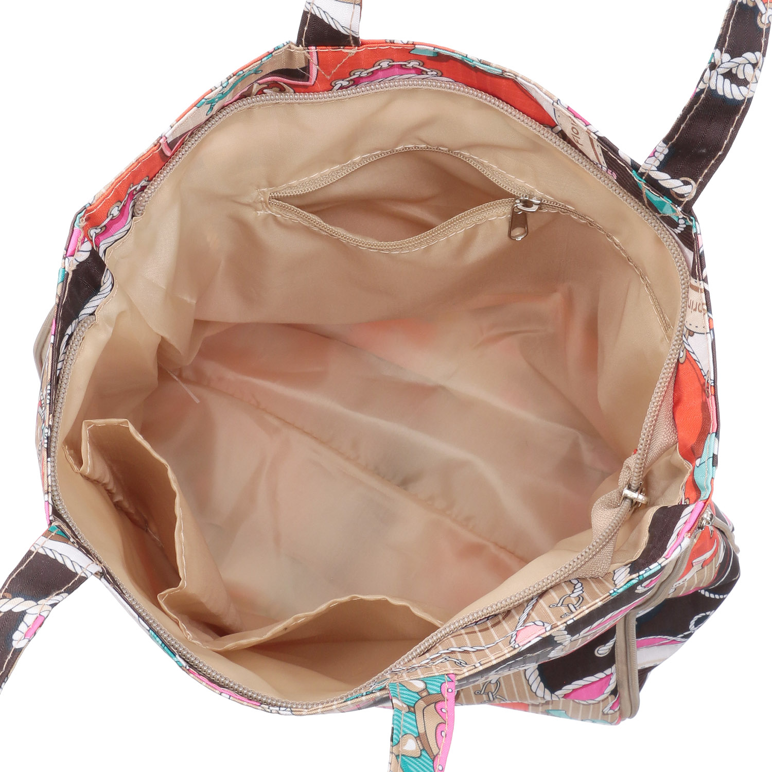 【エトワール別注柄】錨とロープ柄A4拡張縦型バッグ - 画像9