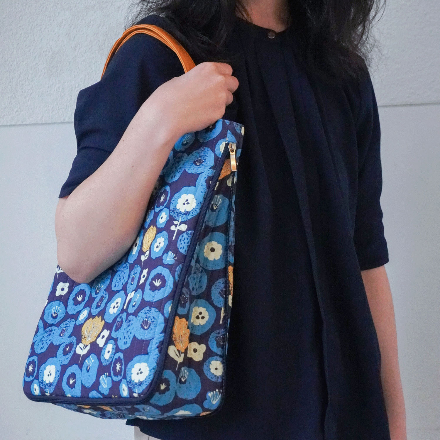 【エトワールオリジナル】北欧キルトA4拡張縦型バッグ - 画像12