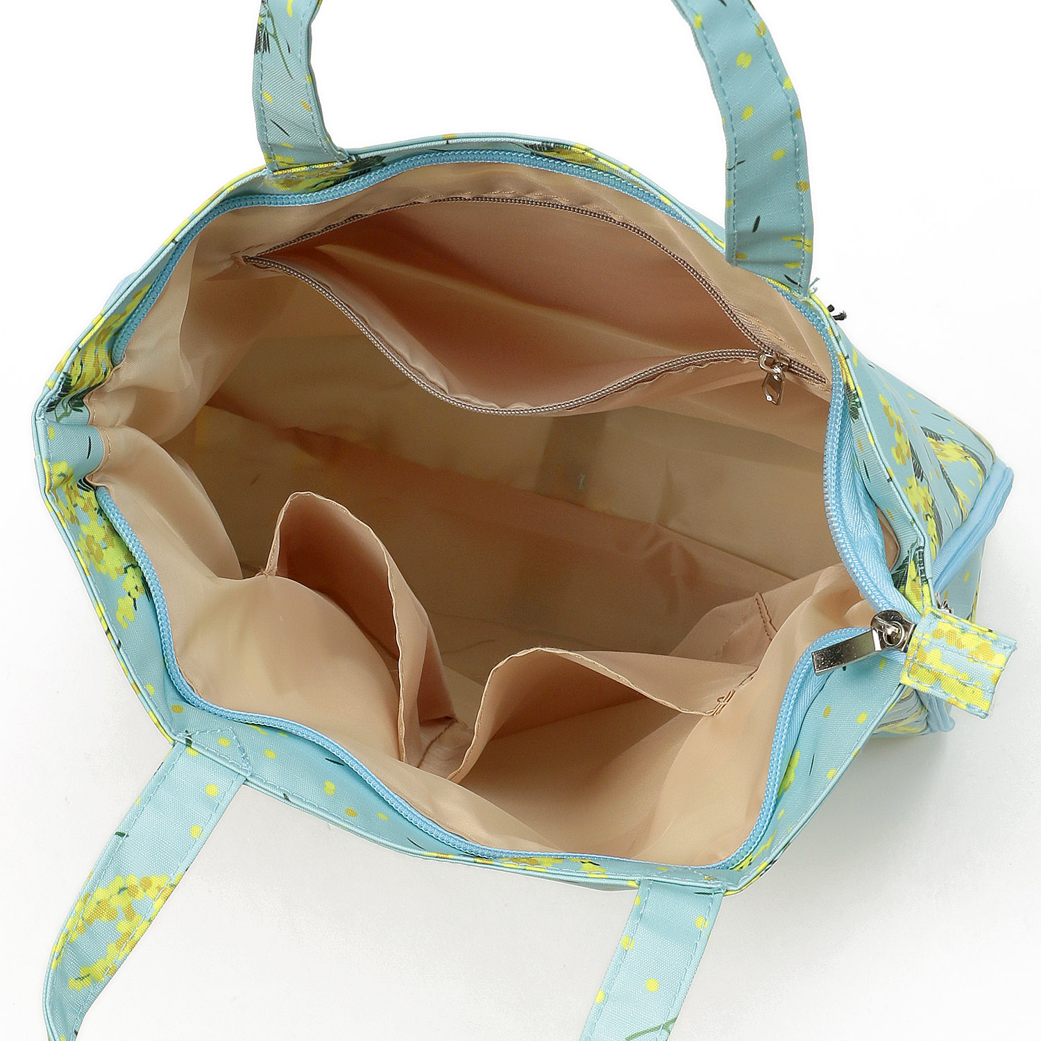 【エトワール別注柄】ミモザ柄A4拡張縦型バッグ - 画像6