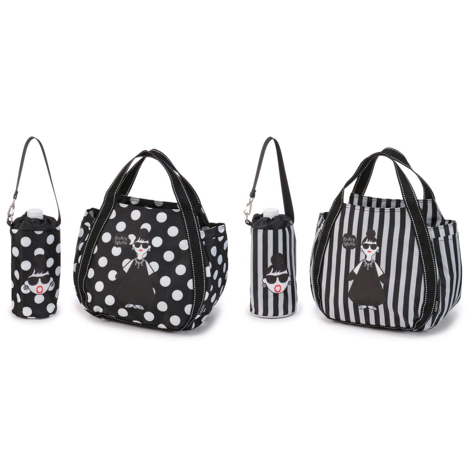 【エトワールオリジナル】保冷レディエマ柄ボトル付きバッグ バルーン小 - 画像5