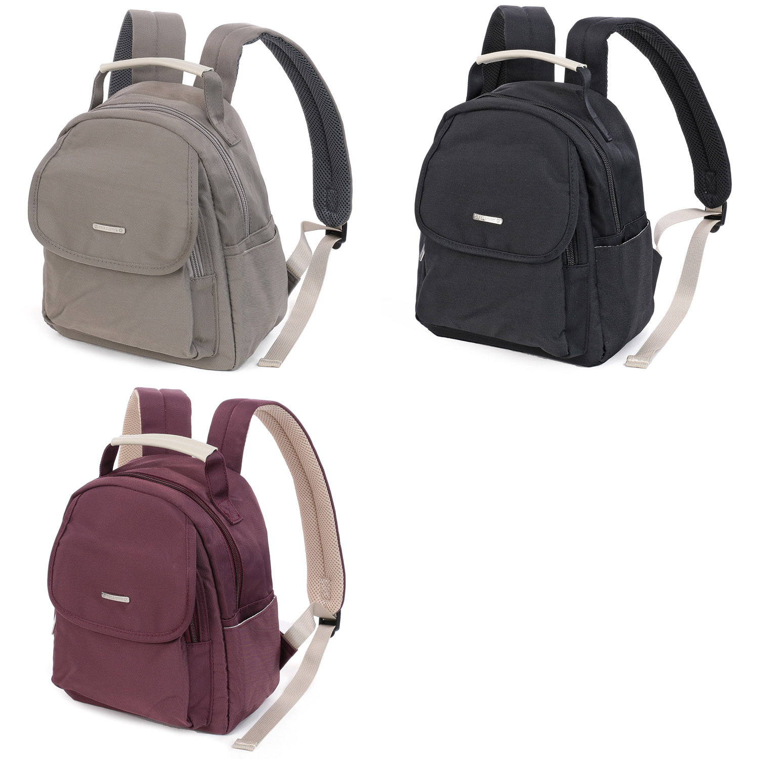 フラップ付きミニリュックサック