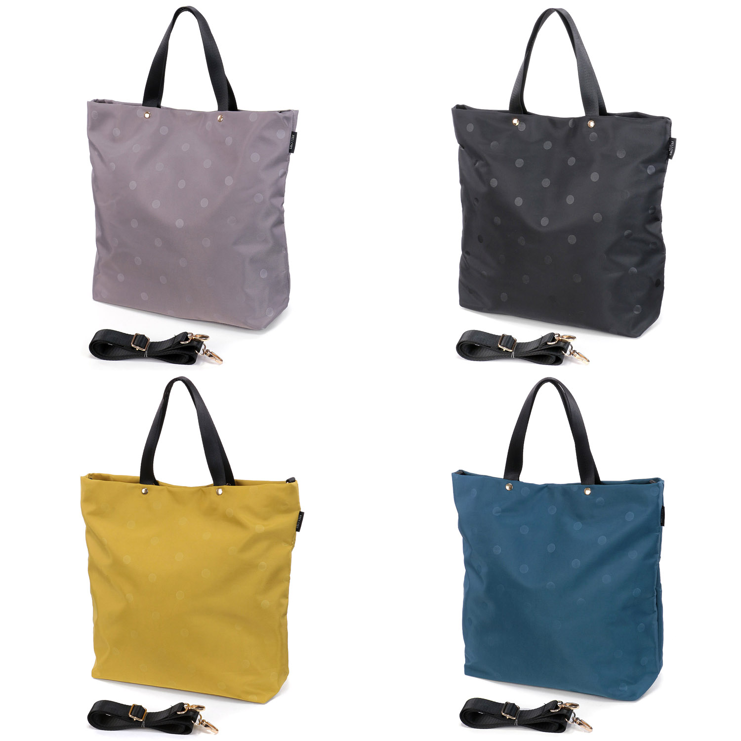 リカモ ドット2WAYトートバッグ - 画像1