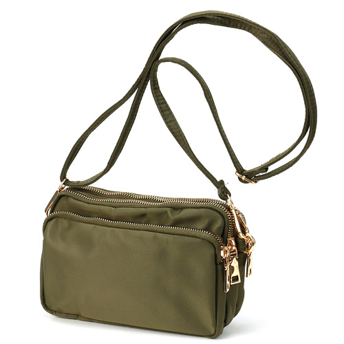 3ポケット多機能ショルダーバッグ - 画像5