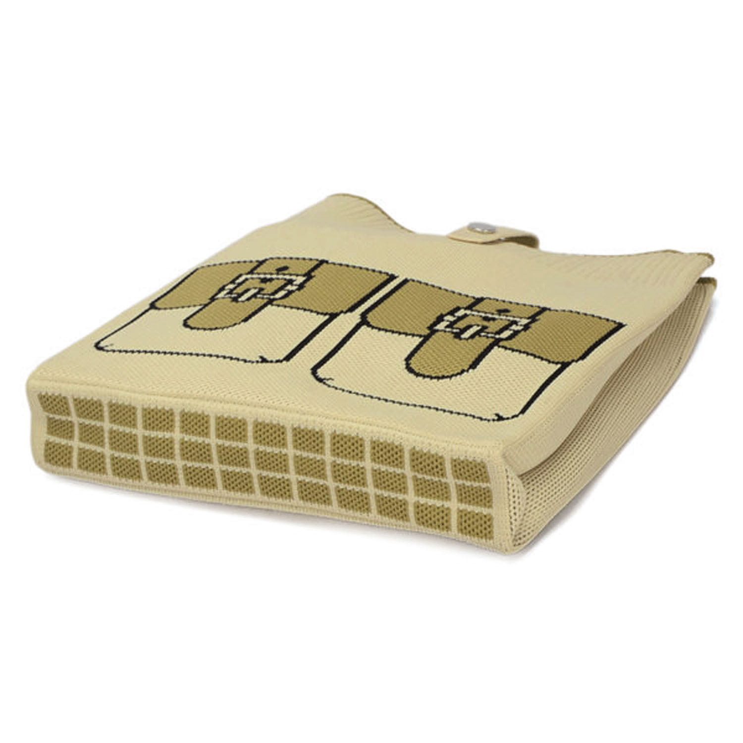 だまし絵ニットショルダーバッグ - 画像6