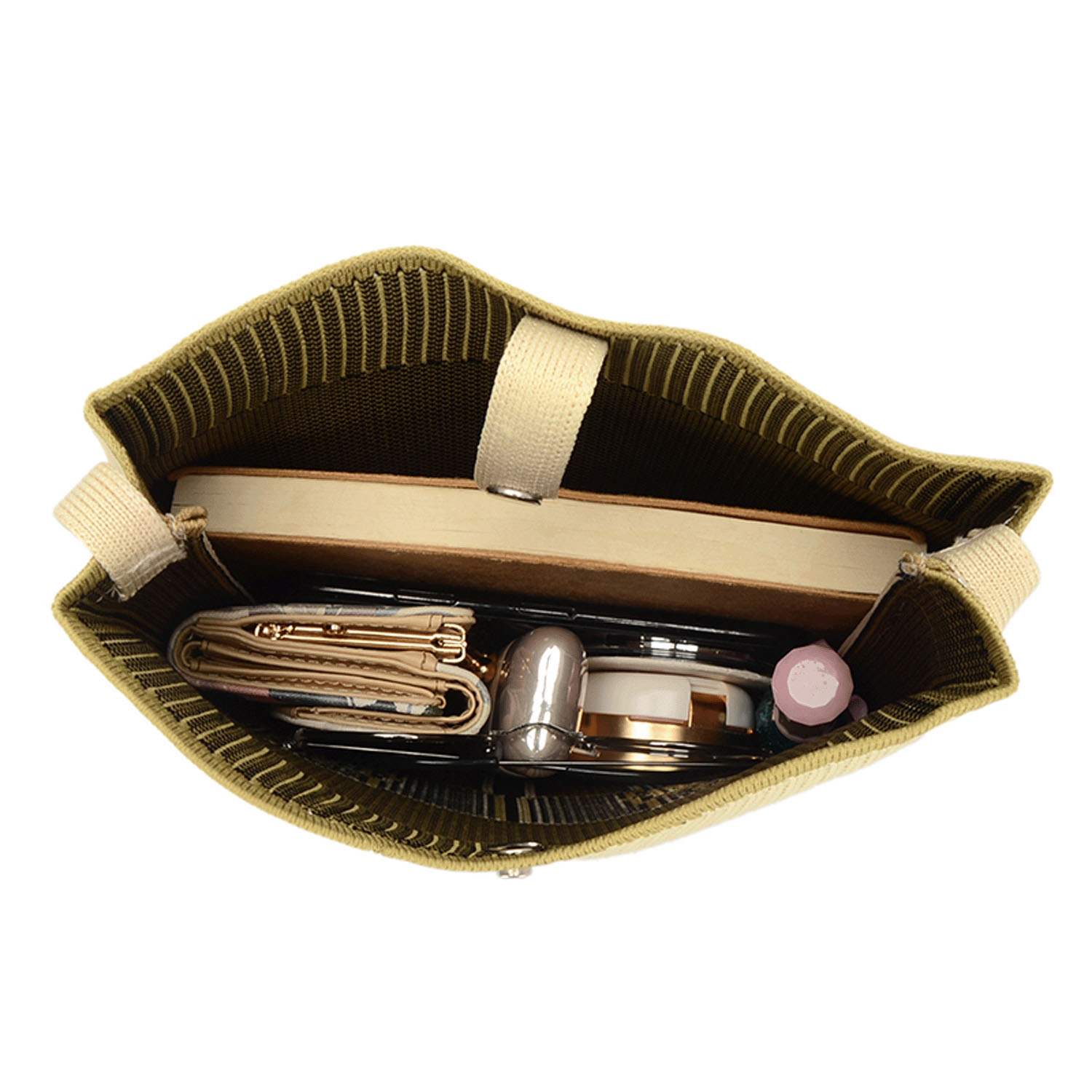 だまし絵ニットショルダーバッグ - 画像7